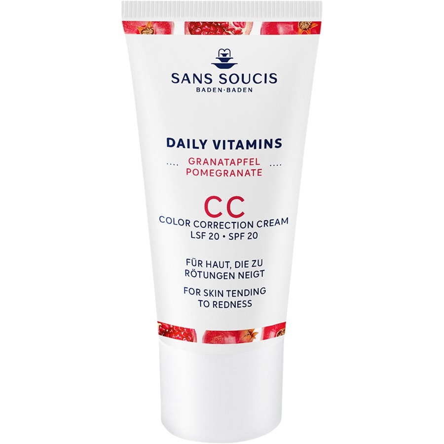 Sans Soucis Daily Vitamins CC Cream Pomegranate Redness