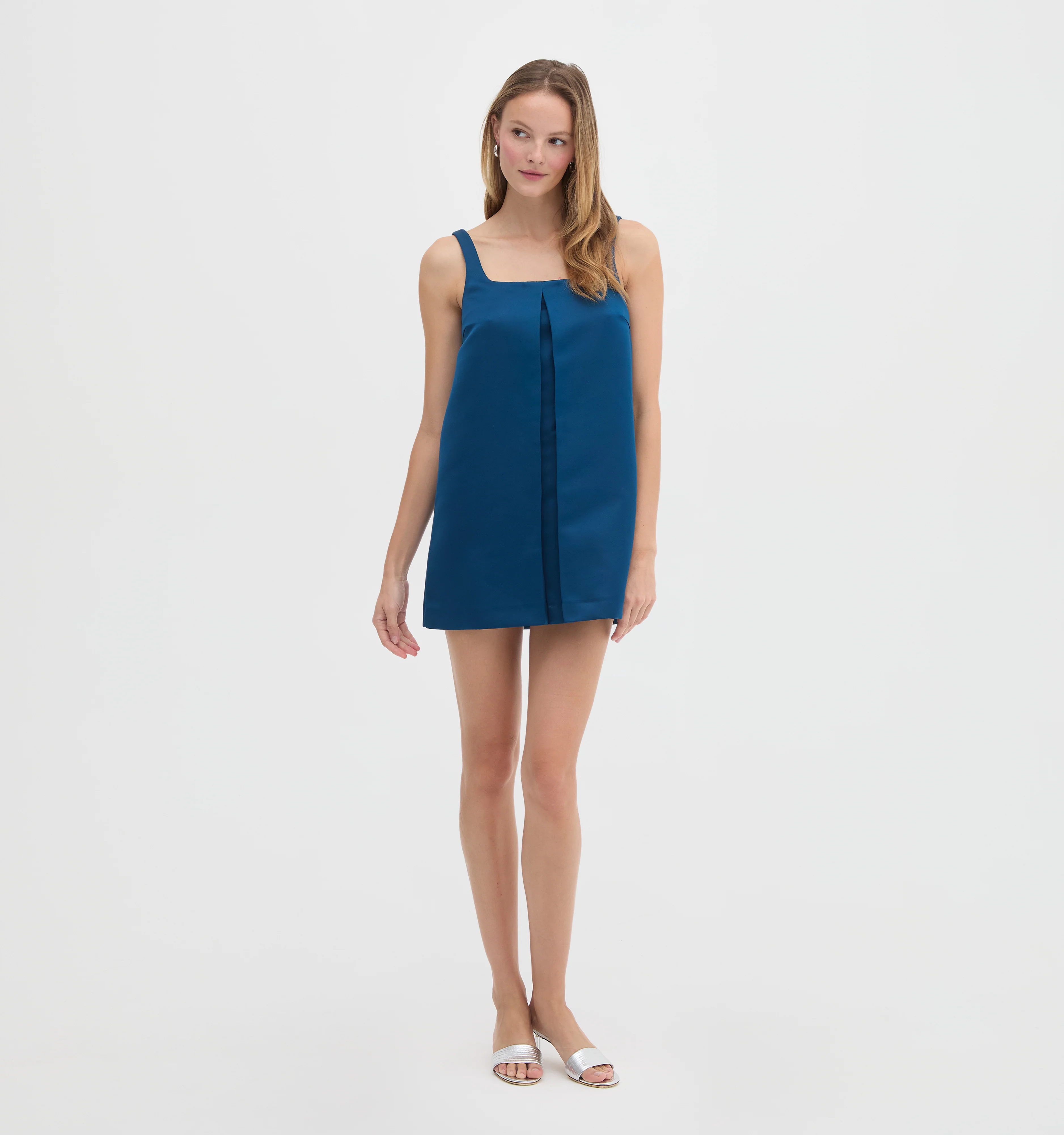 The Jasper Dress -  Peacock Blue