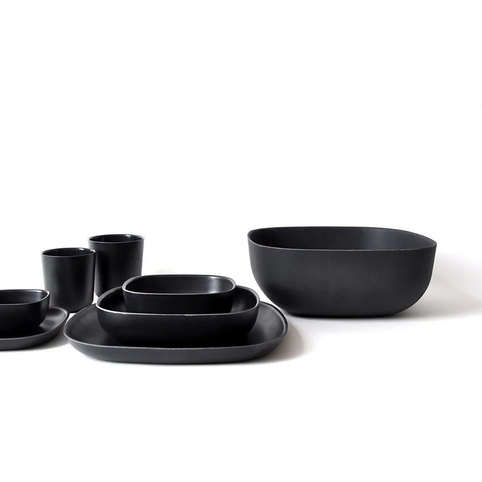 Vogeelle Large Salad Bowl - Black