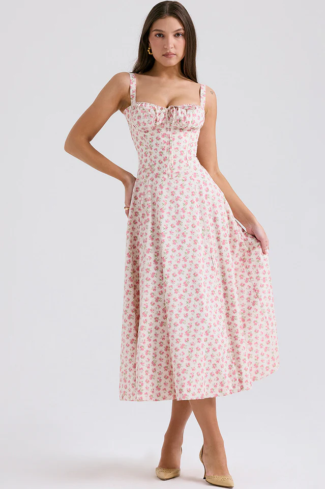 Carmen Bustier Sundress