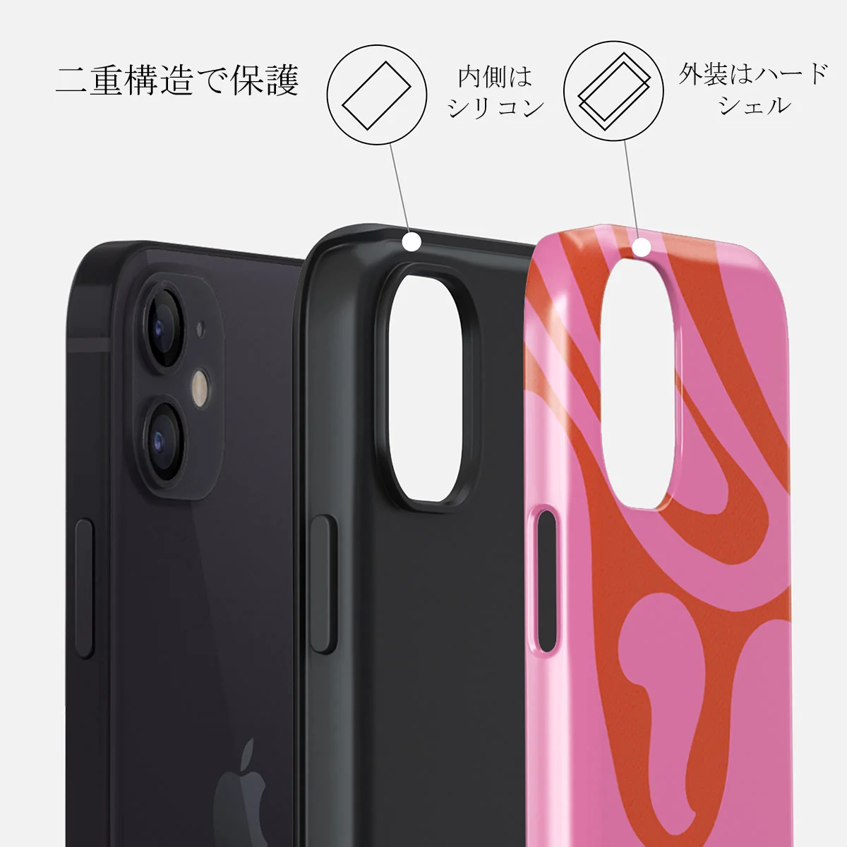 Ride The Wave - iPhone 12 ケース