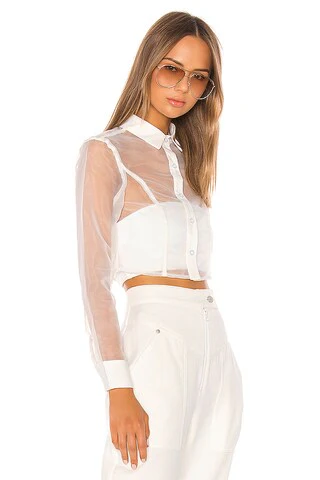 Helena Button Up Top