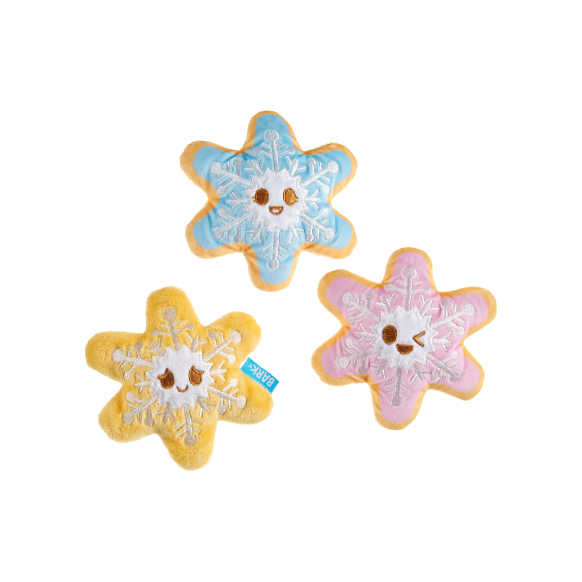 Flake N' Bake Cookies Plush Multi-Part Dog Toy