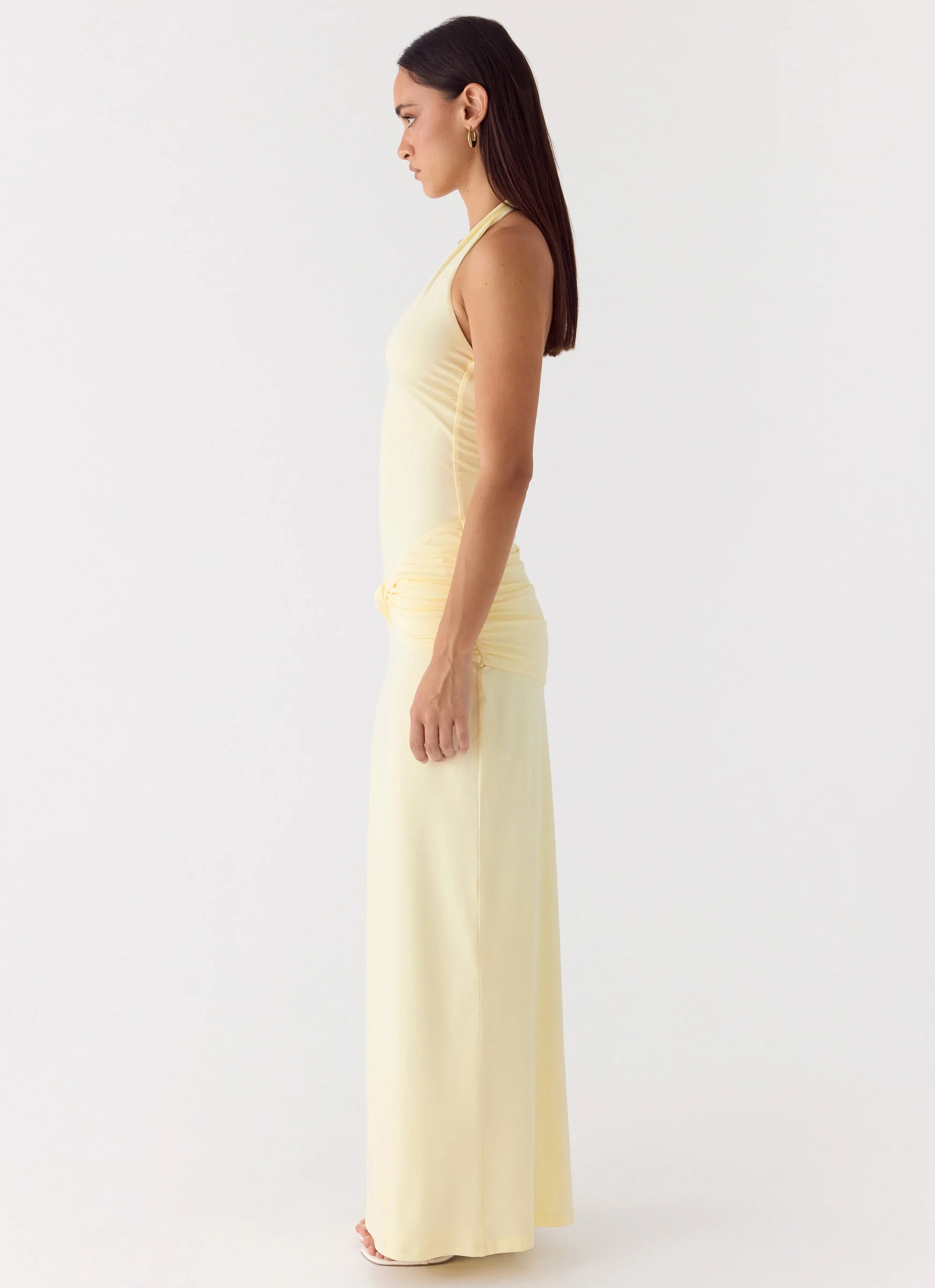Maribelle Maxi Dress - Lemon - luluinthesky