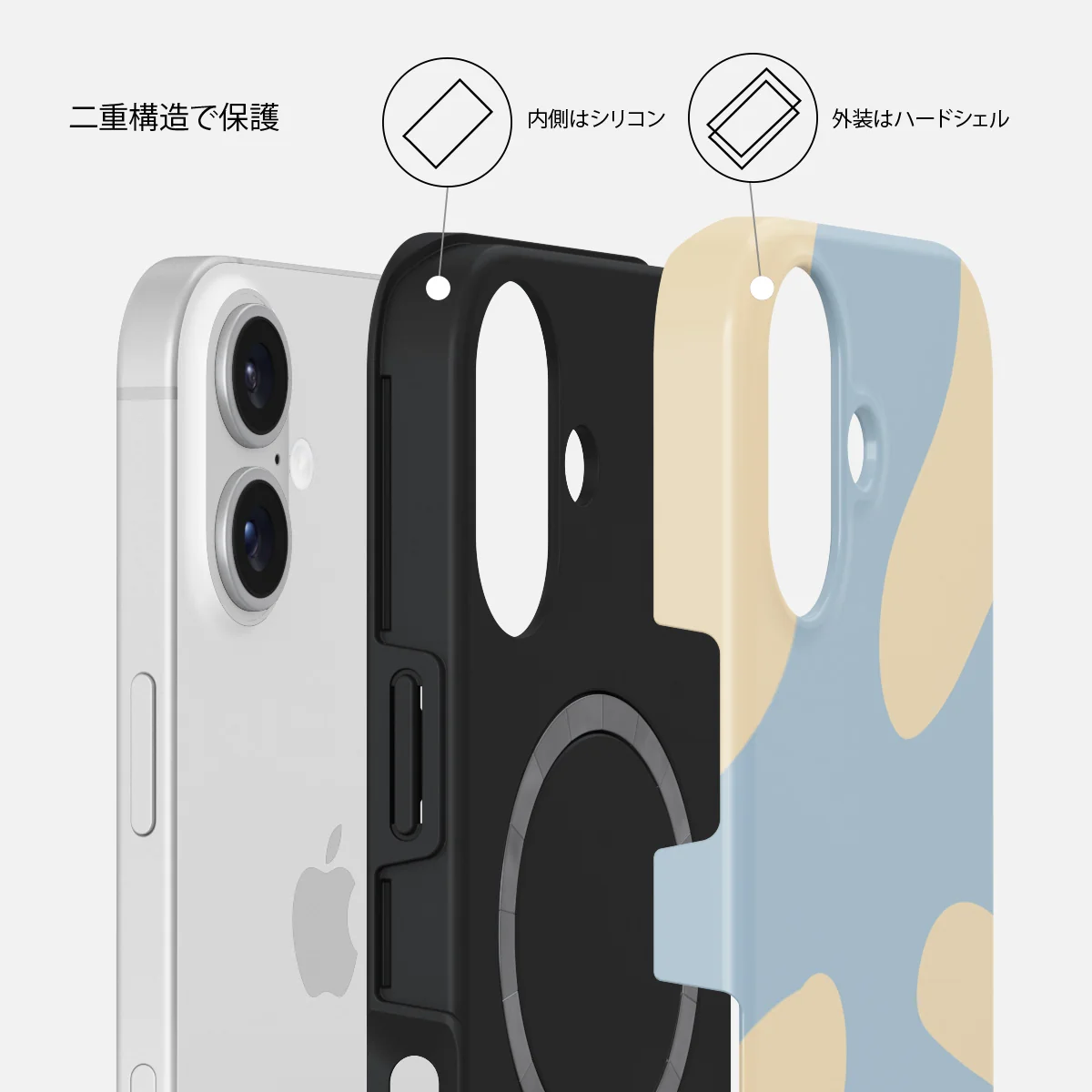 Flow - iPhone 16 Plus ケース