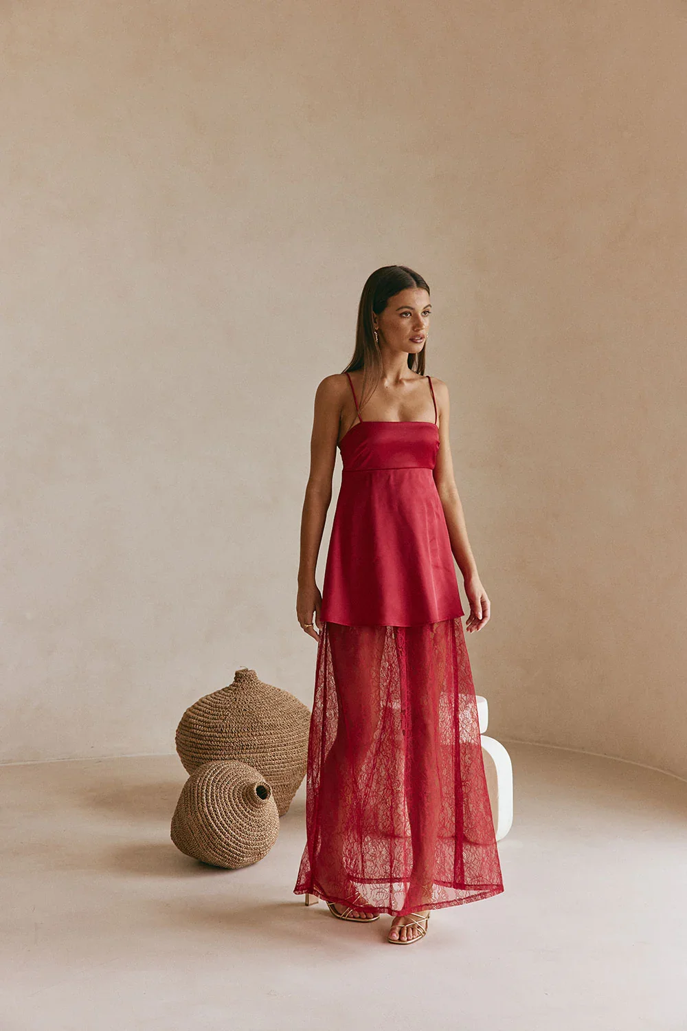 Dove Dress - Red