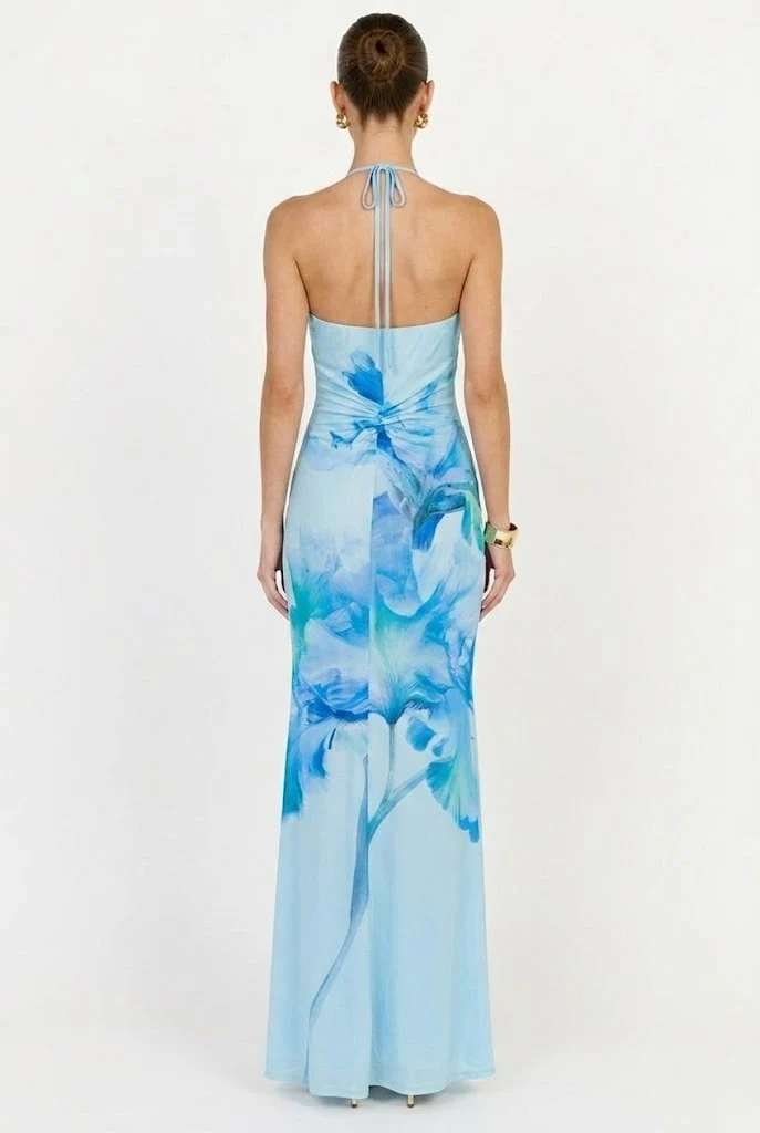 Nerissa Halter Maxi Dress