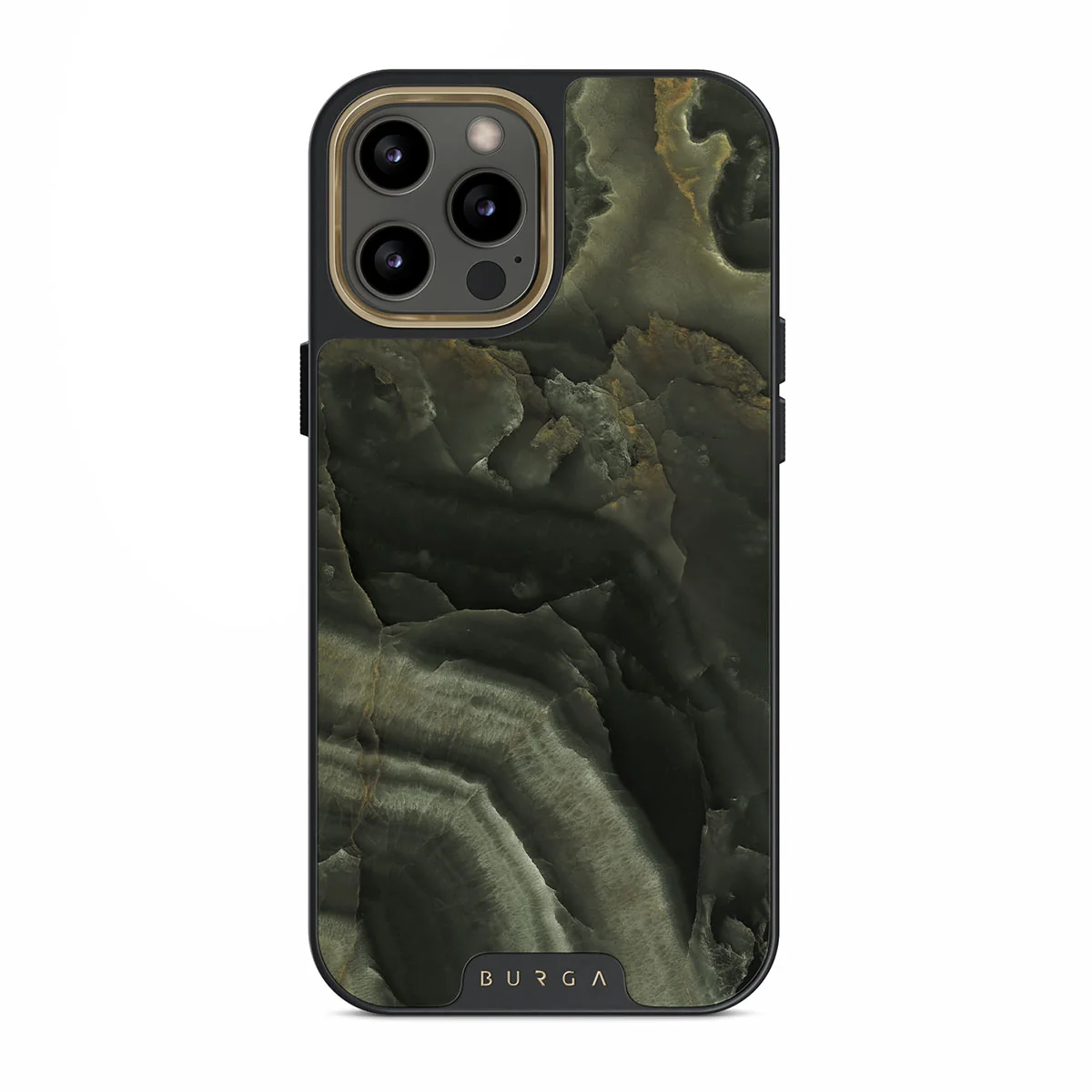 Misty Forest - Green Marble iPhone 12 Pro Max ケース