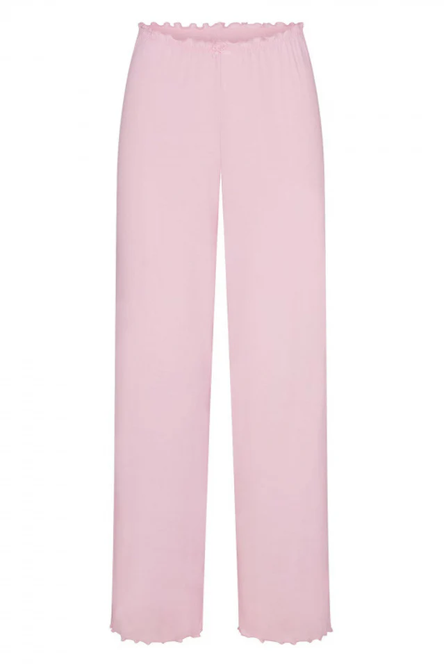 SKIMS Logo Pointelle Cardigan Set