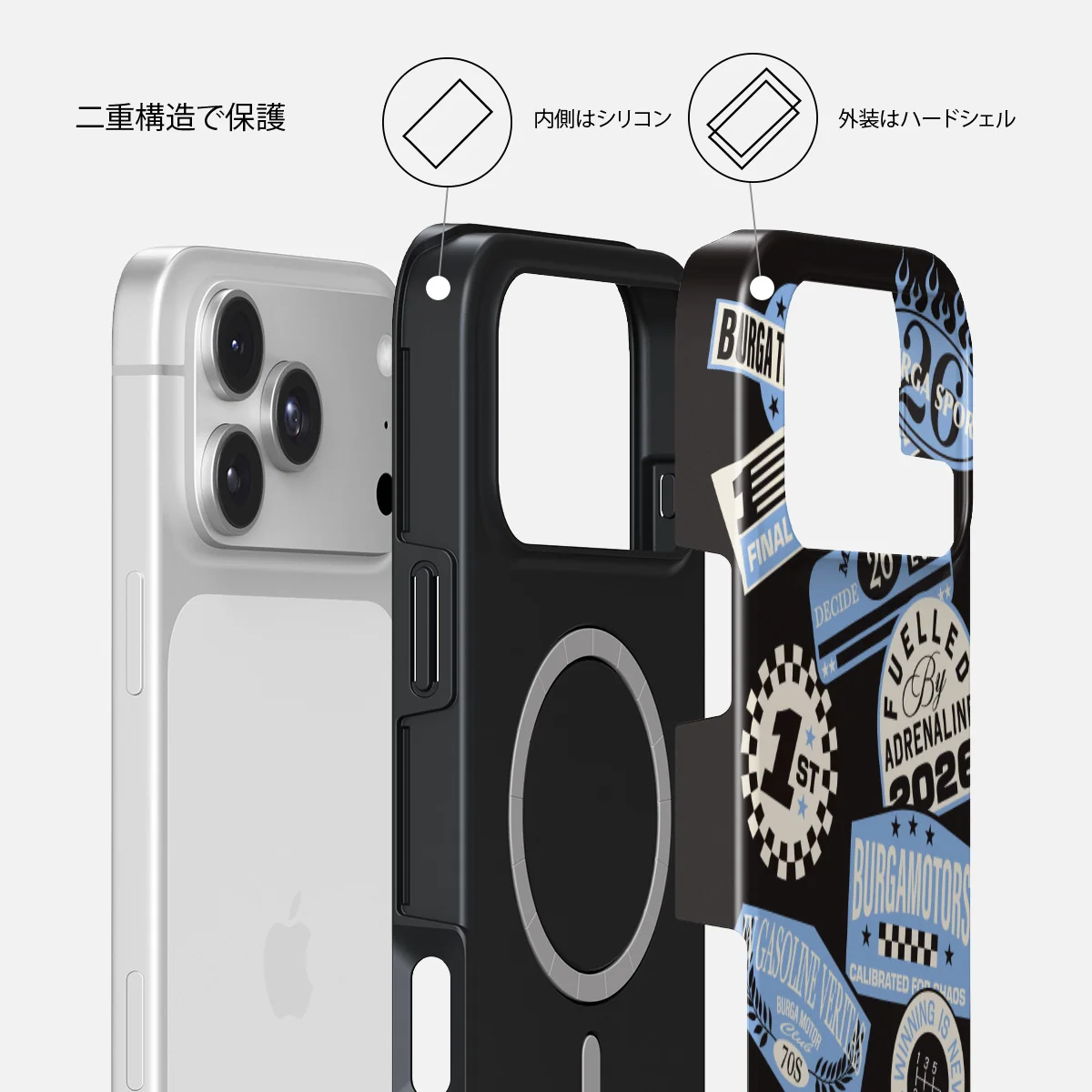 Finish Line - iPhone 18 Pro ケース