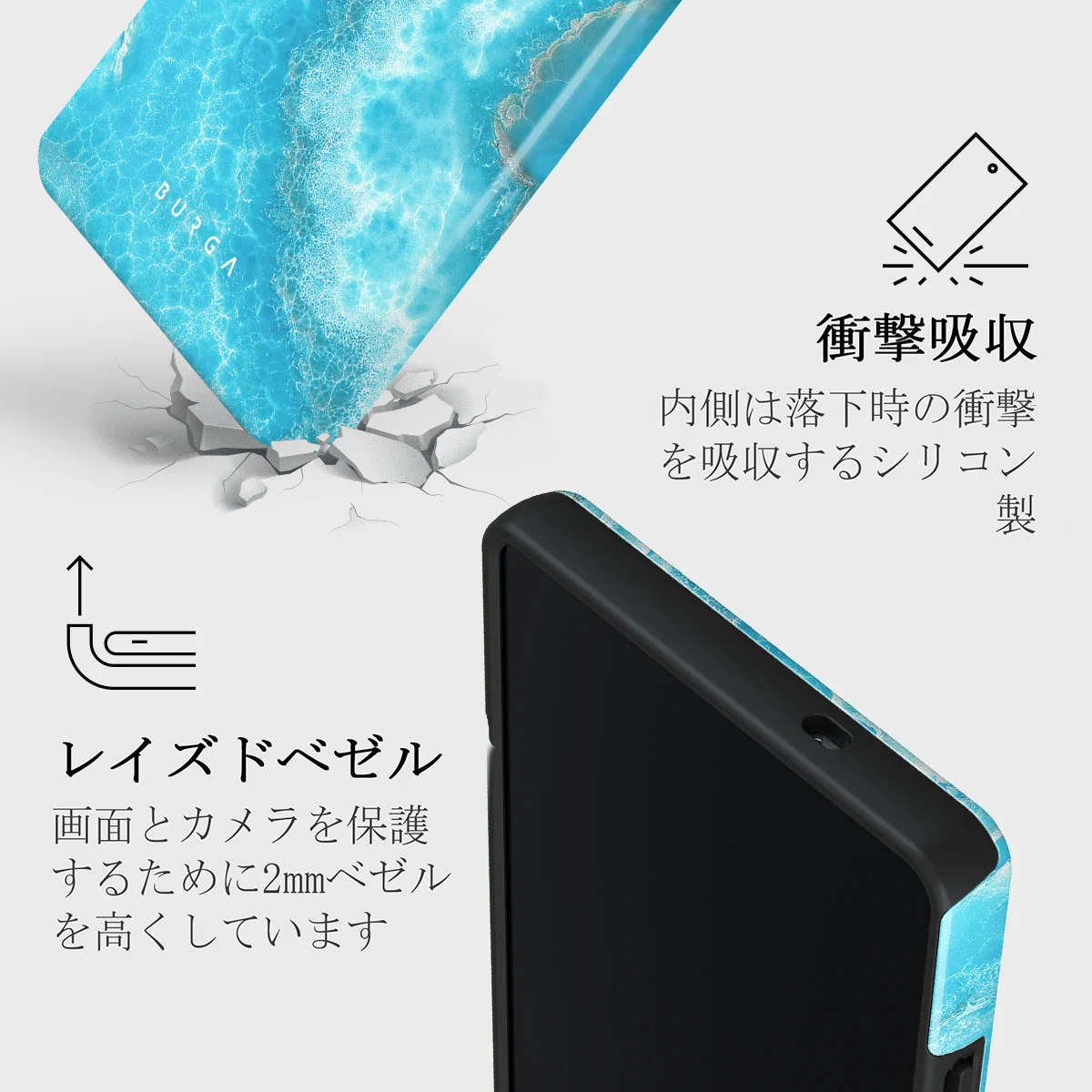 Ocean Waves - Samsung Galaxy S25 Ultra ケース