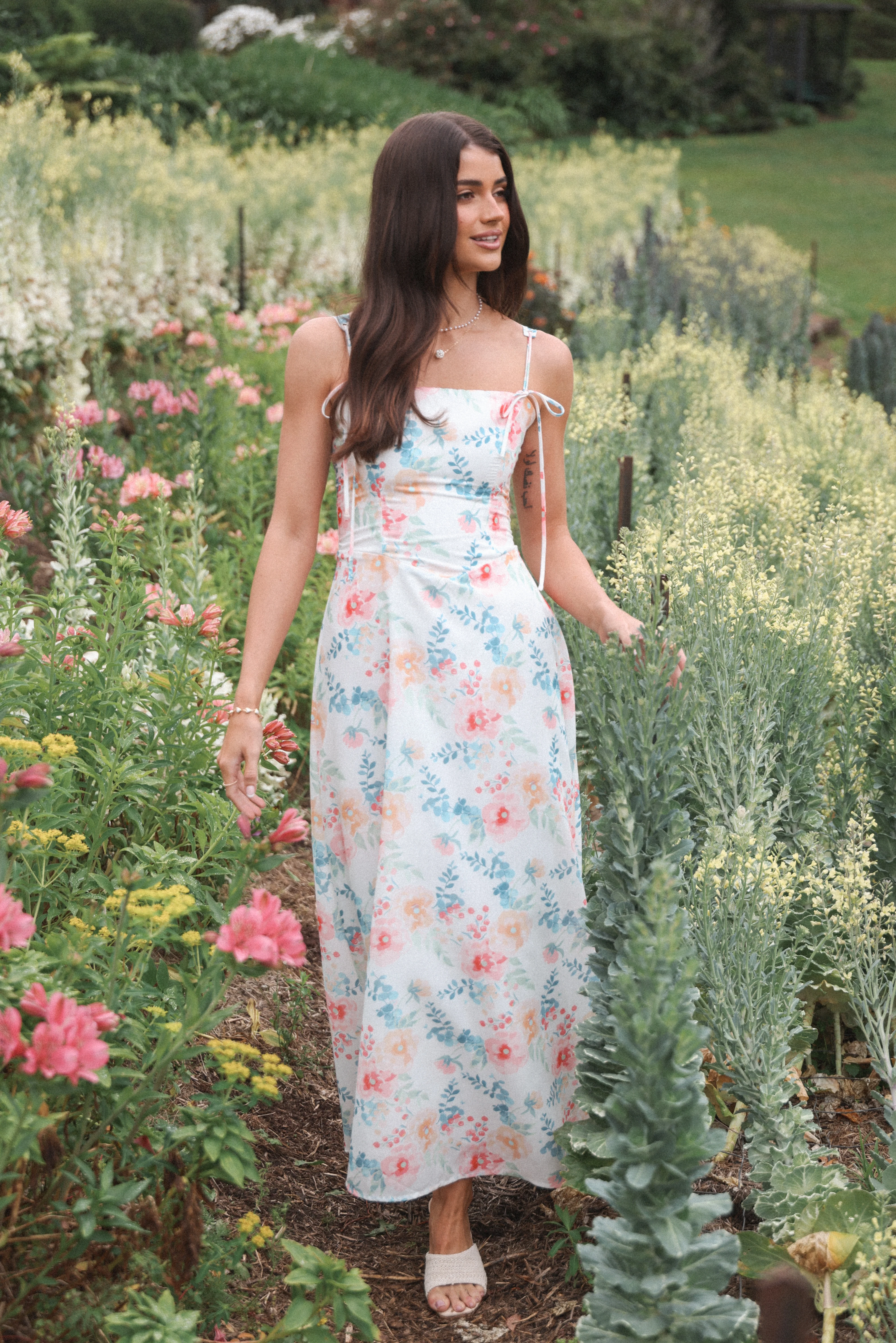 Jaxon Midi Dress - Floral
