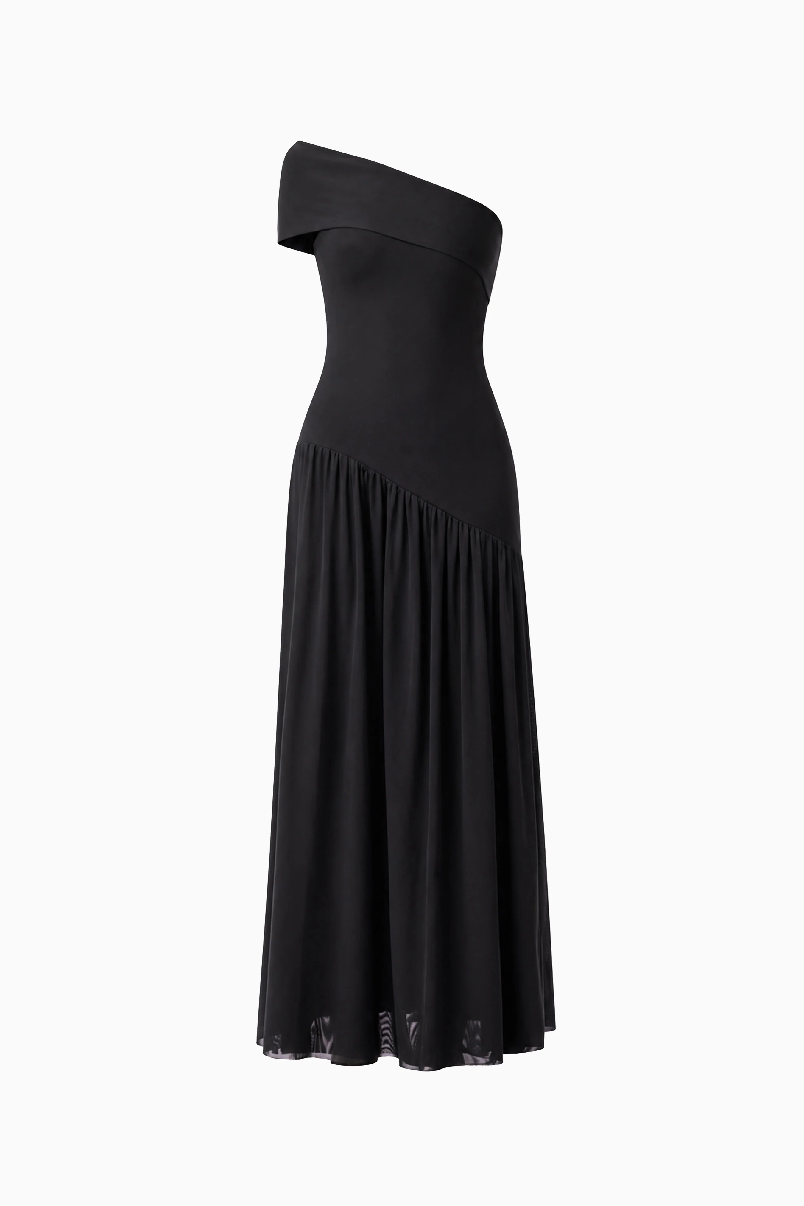 Jesselle Off The Shoulder Gown in Black
