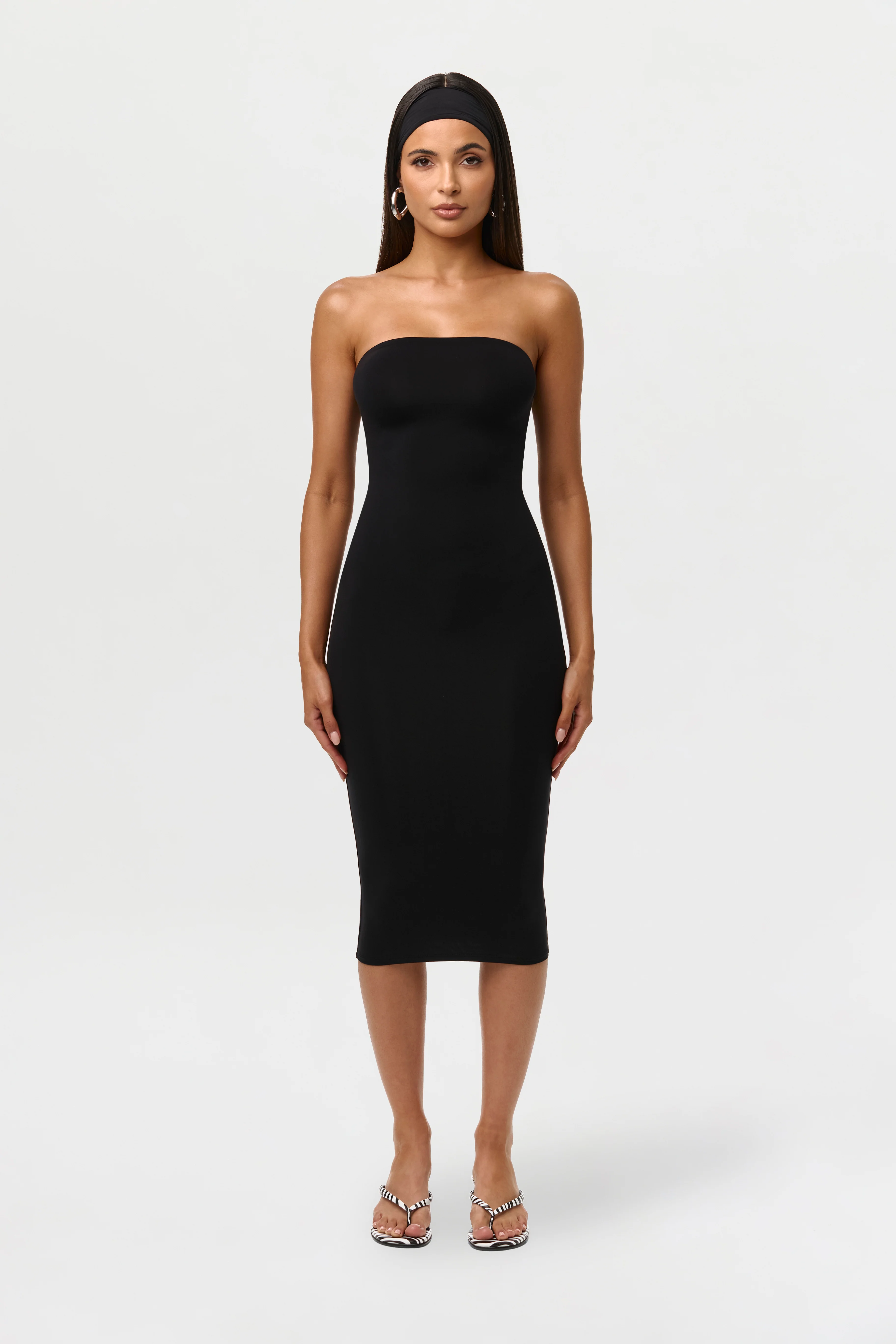 Naked Tube Midi Dress