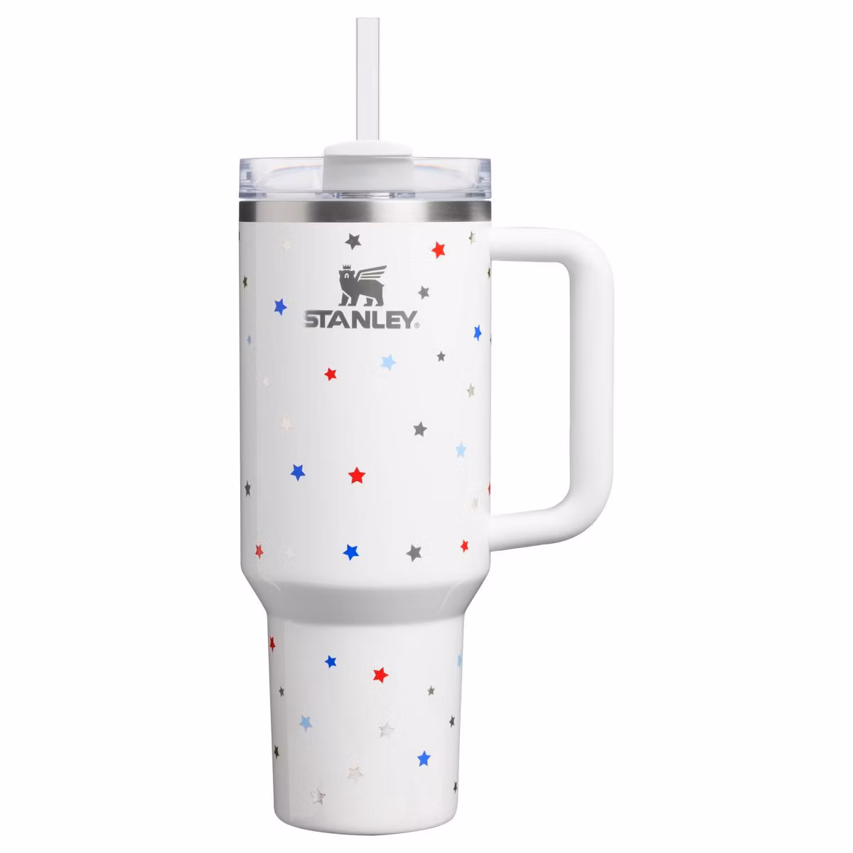 Stanley 40 oz Stainless Steel H2.0 FlowState Quencher Tumbler Starry Sparkle