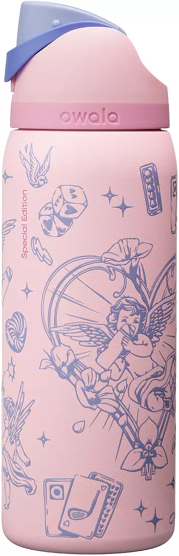 Owala 32 oz. FreeSip Stainless Steel Water Bottle Shot to the Heart - luluinthesky