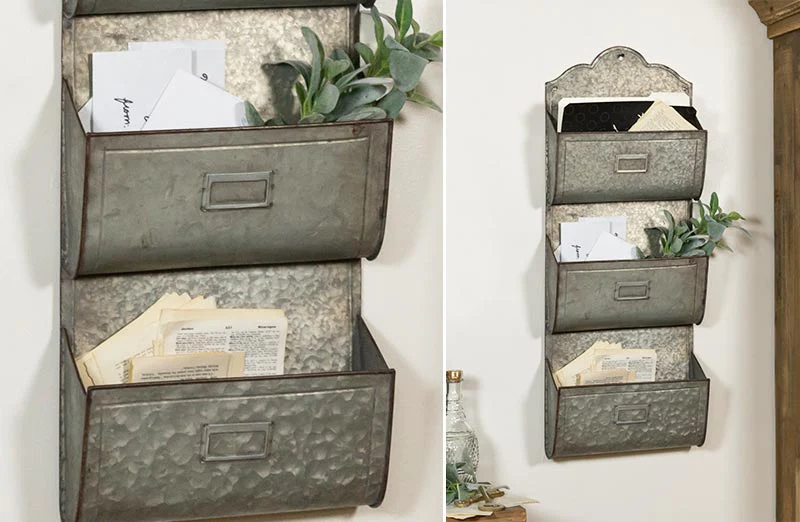 Scalloped Edge Wall Cubby