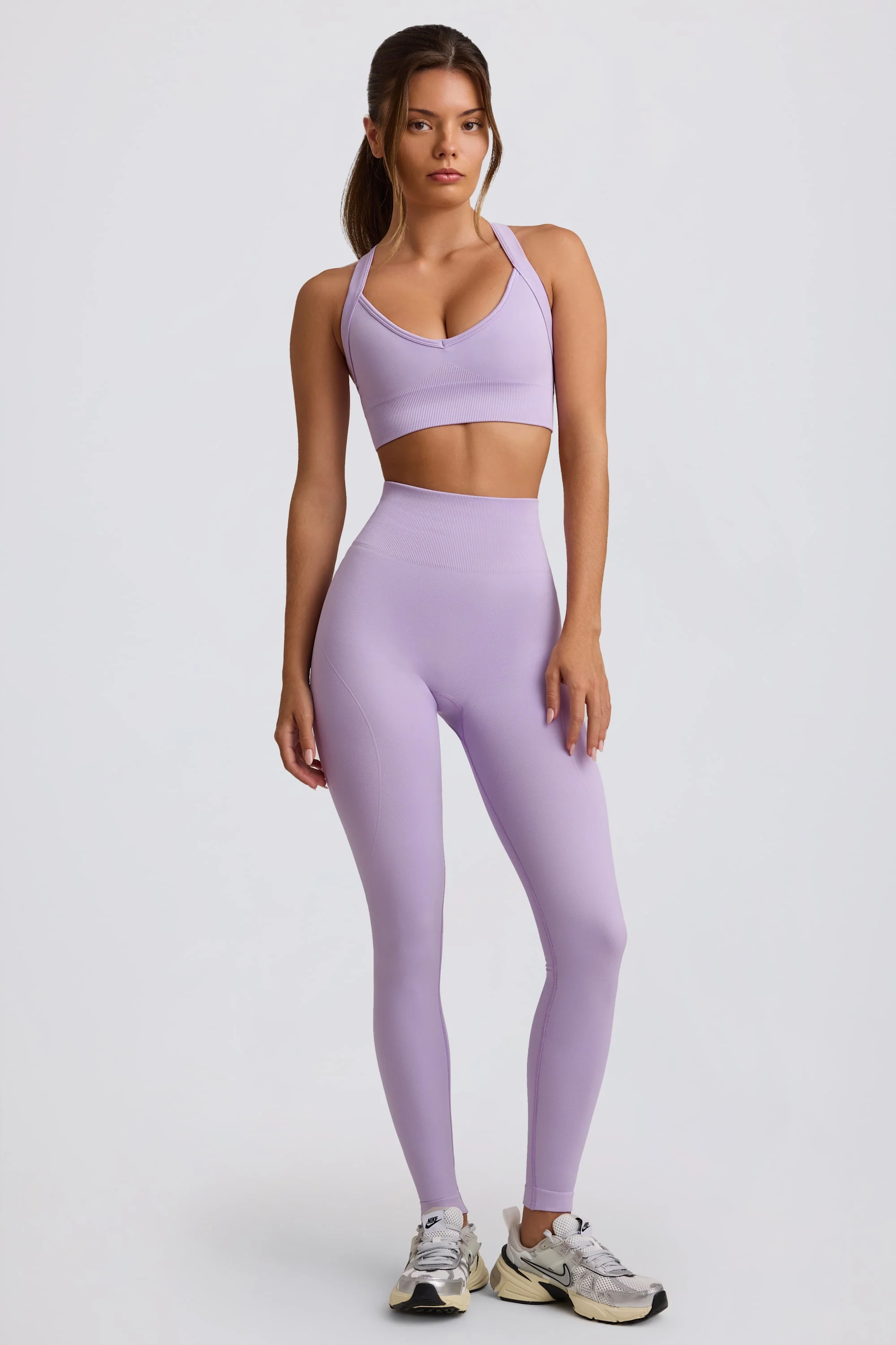 Super Sculpt Seamless High-Waist Leggings in Soft Lilac