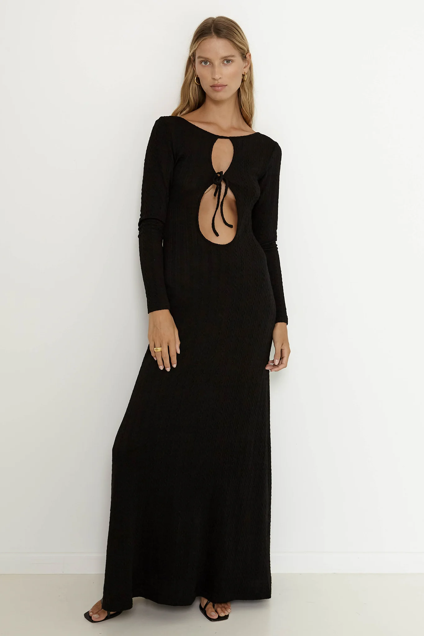 SNDYS Tallulah Maxi Dress Black