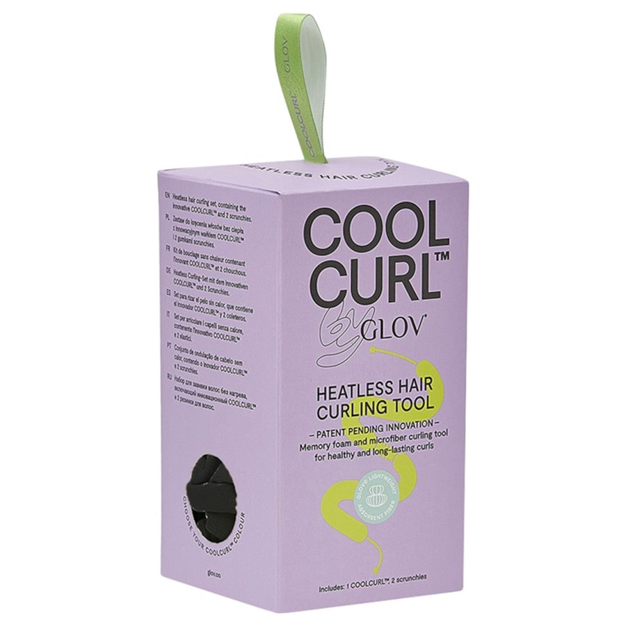 GLOV Zestaw lokówek bez podgrzewania Coolcurl Cool Curl Black