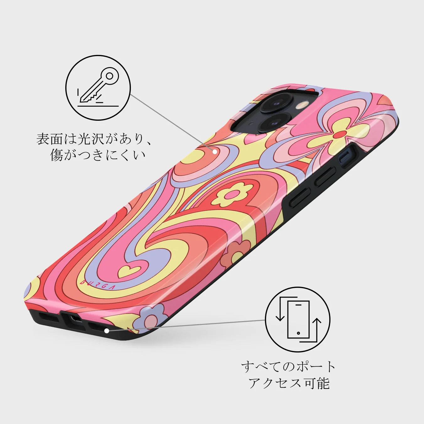 Roller Disco - iPhone 13 Mini ケース