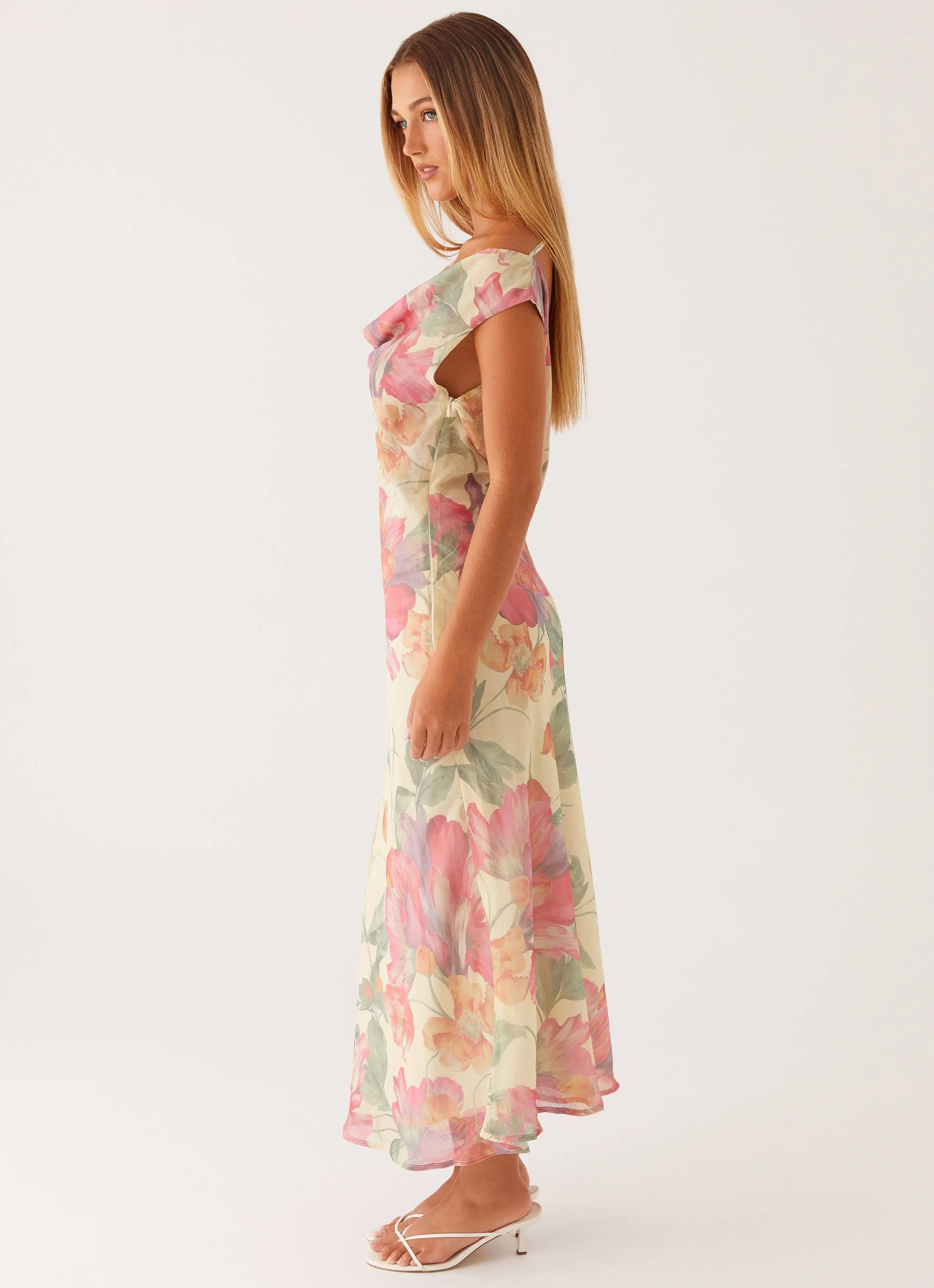 Role Model Maxi Dress - Yellow Peony - luluinthesky