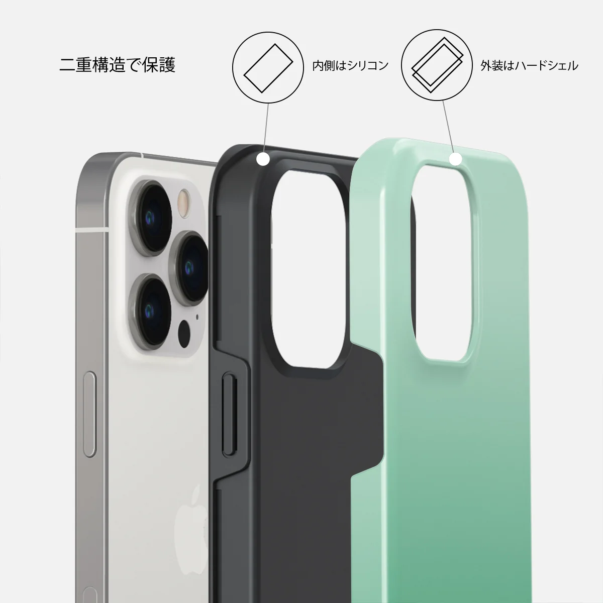 Minted - iPhone 13 Pro ケース