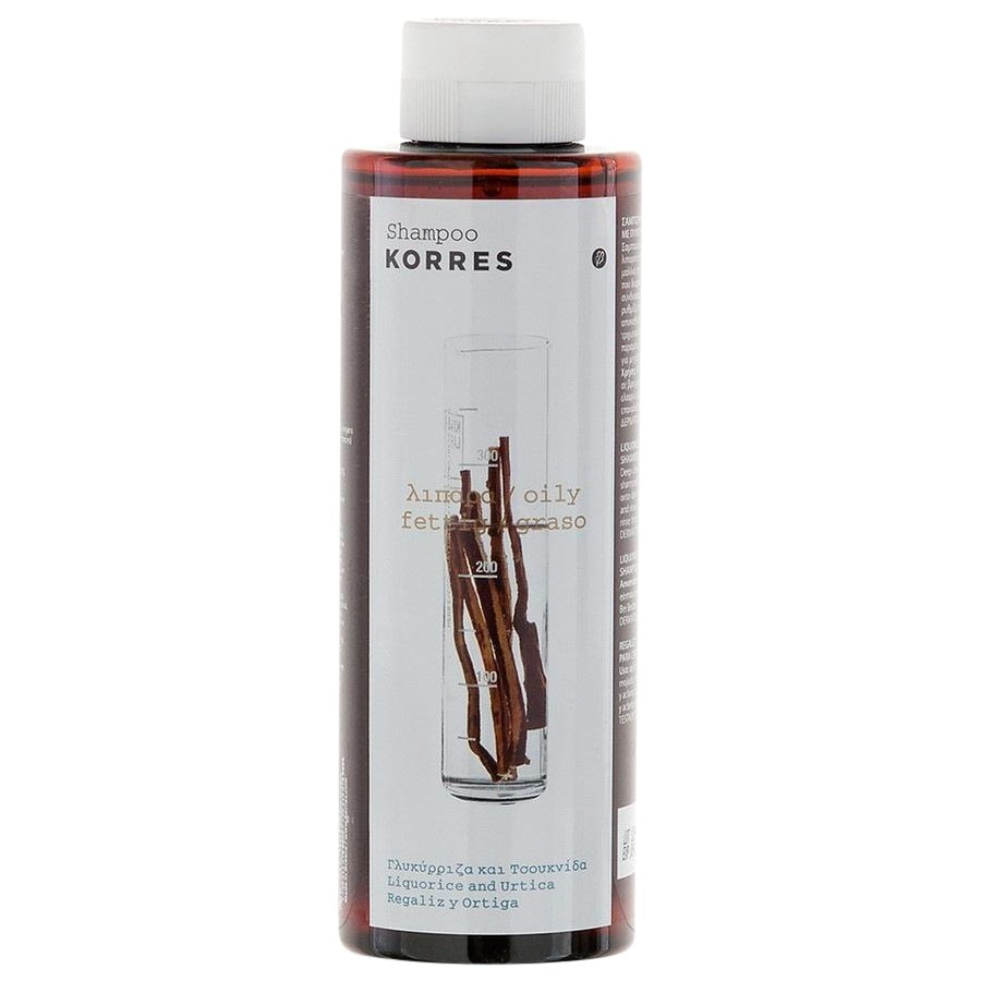 Korres Specjalne szampony Shampoo Lukrecja i Urtiqua