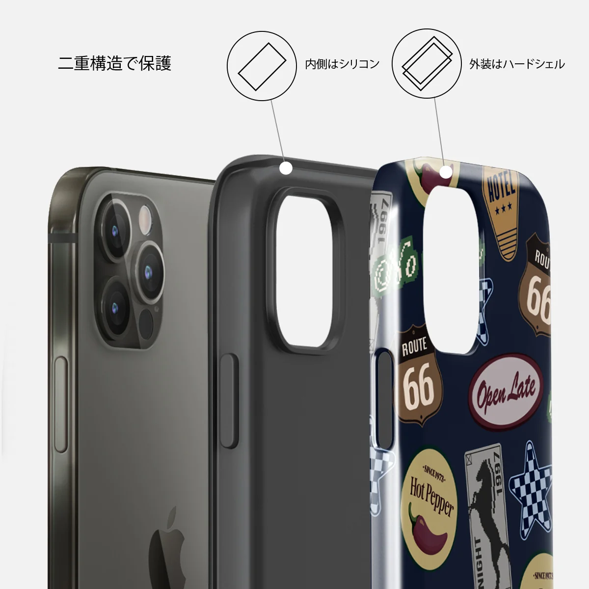 Open Late - iPhone 12 Pro ケース