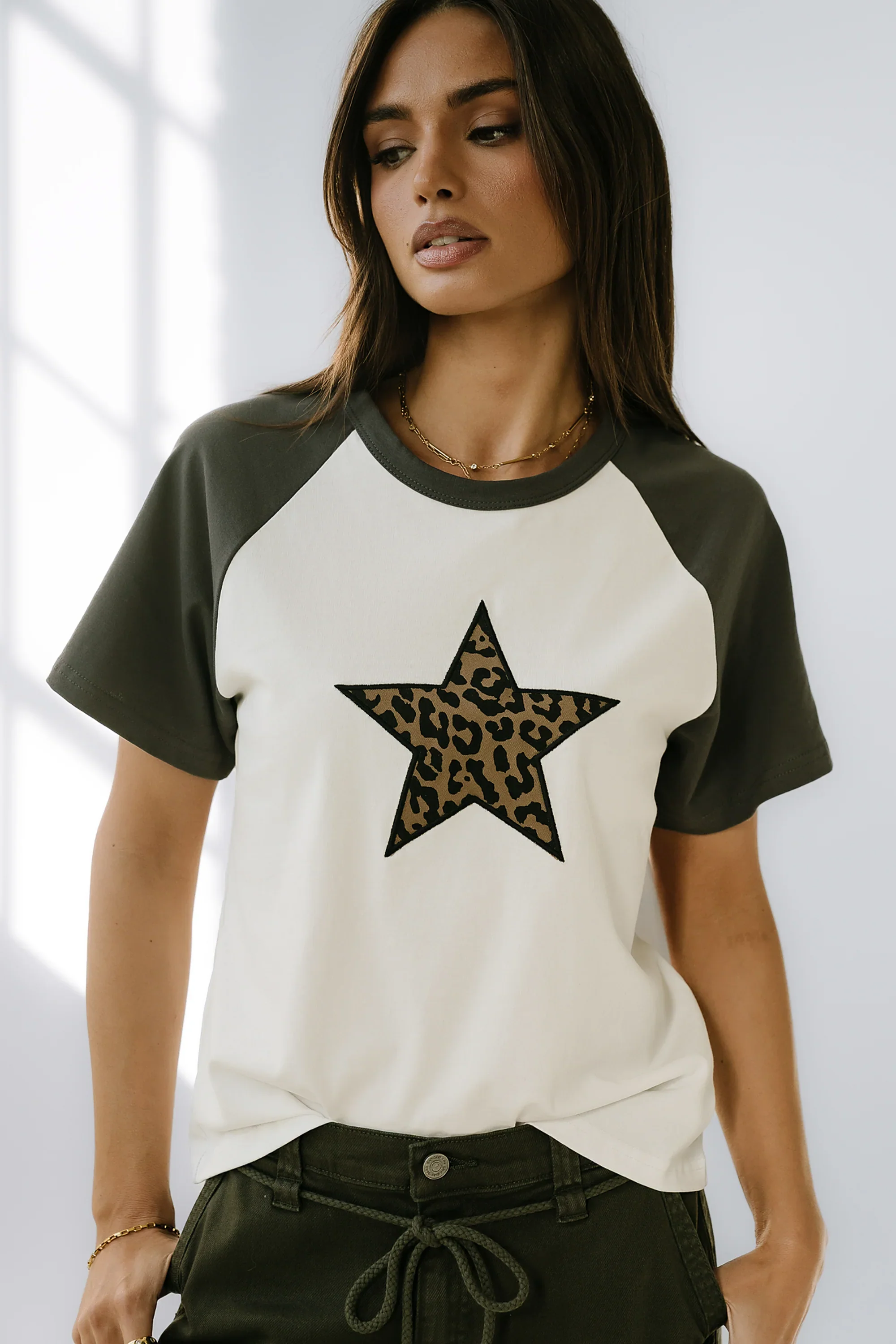 Maxine Contrast Tee