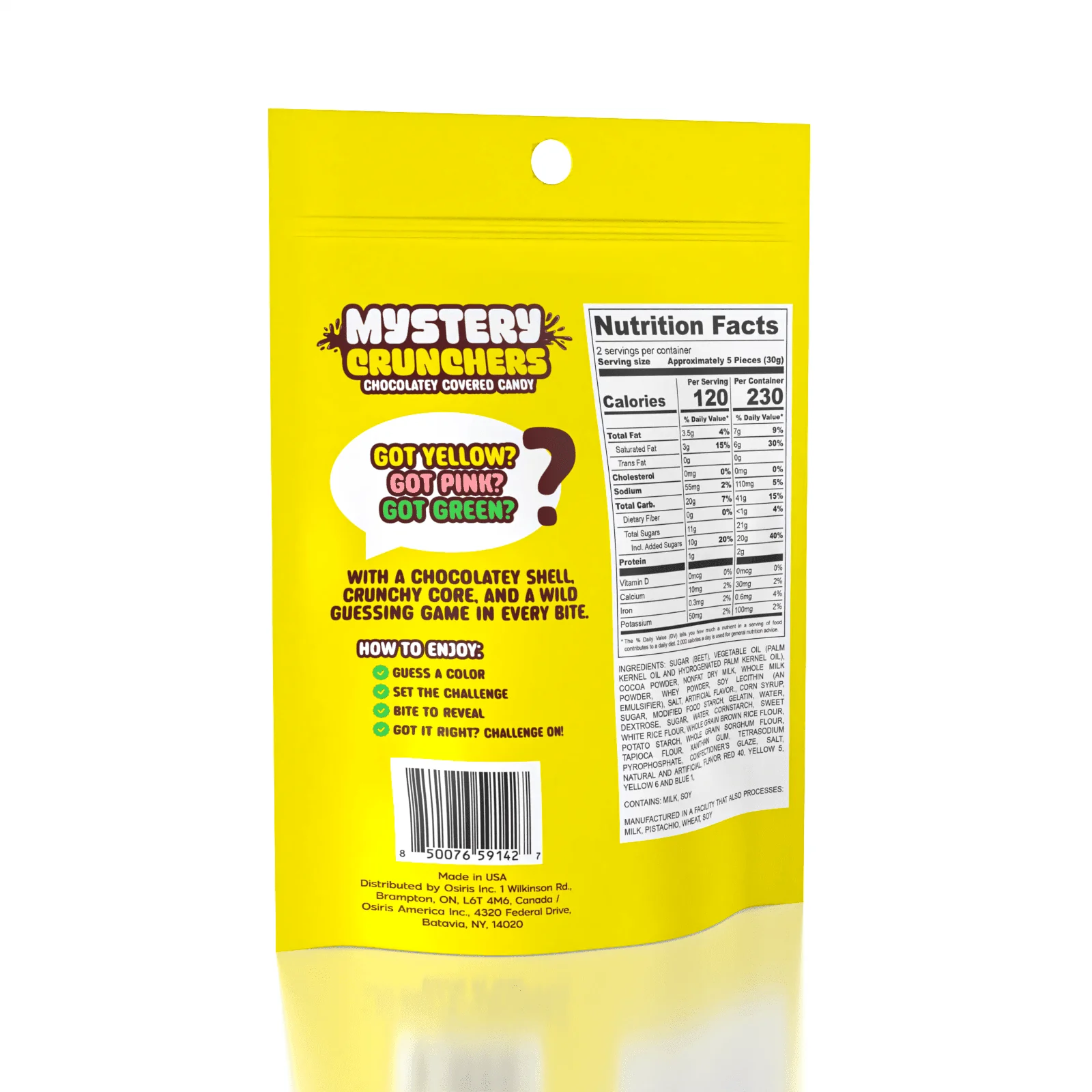 Mystery Crunchers Color Reveal Chocolate Bites (60g)