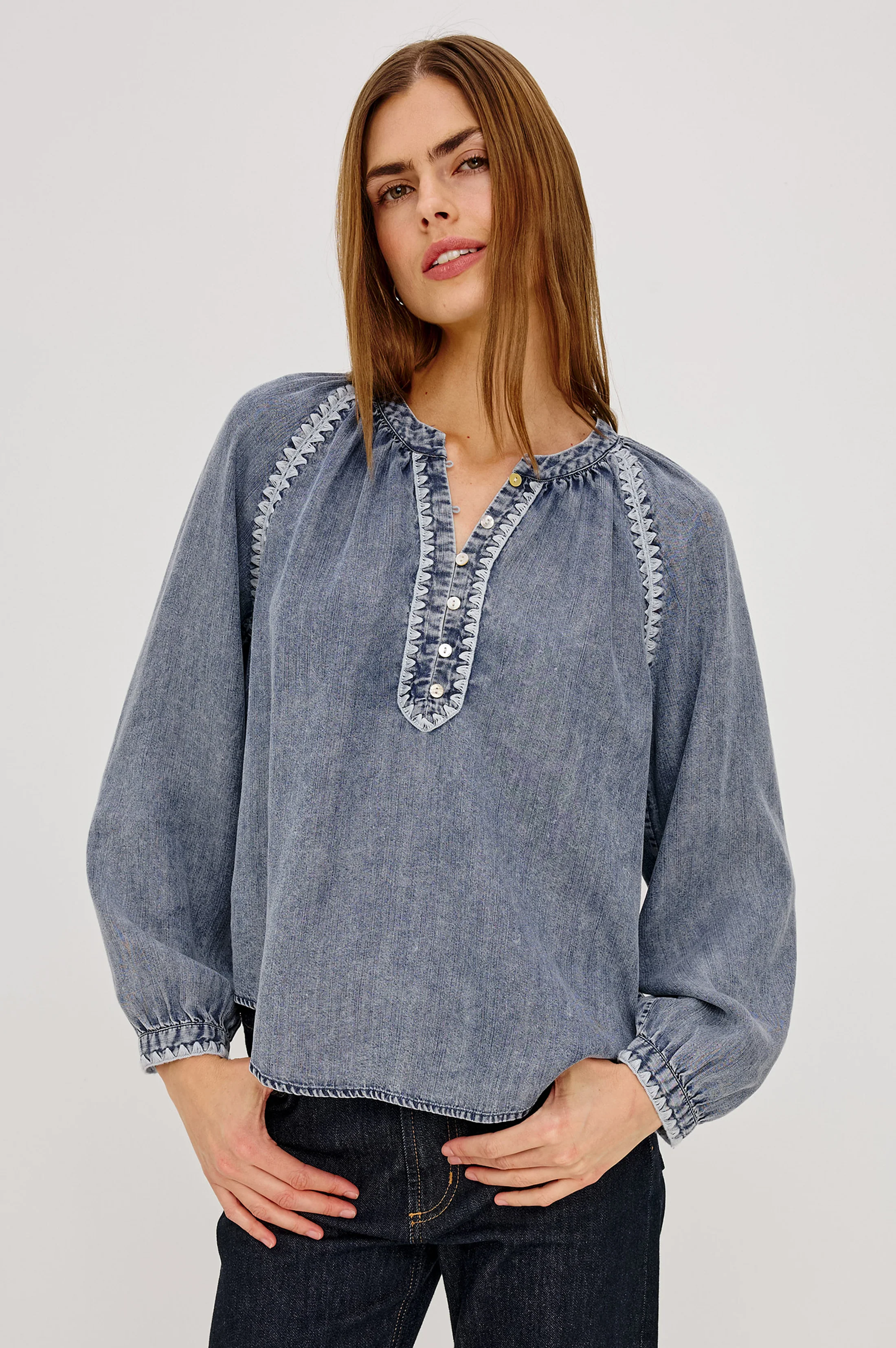 Tali Shirt - Blue Ridge