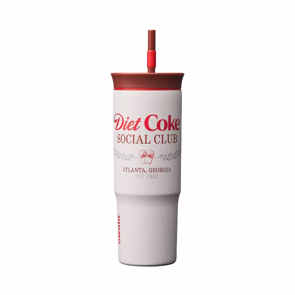 Owala 24oz Special Edition Diet Coke Stainless Steel Straw Tumbler - Classic Diet Coke