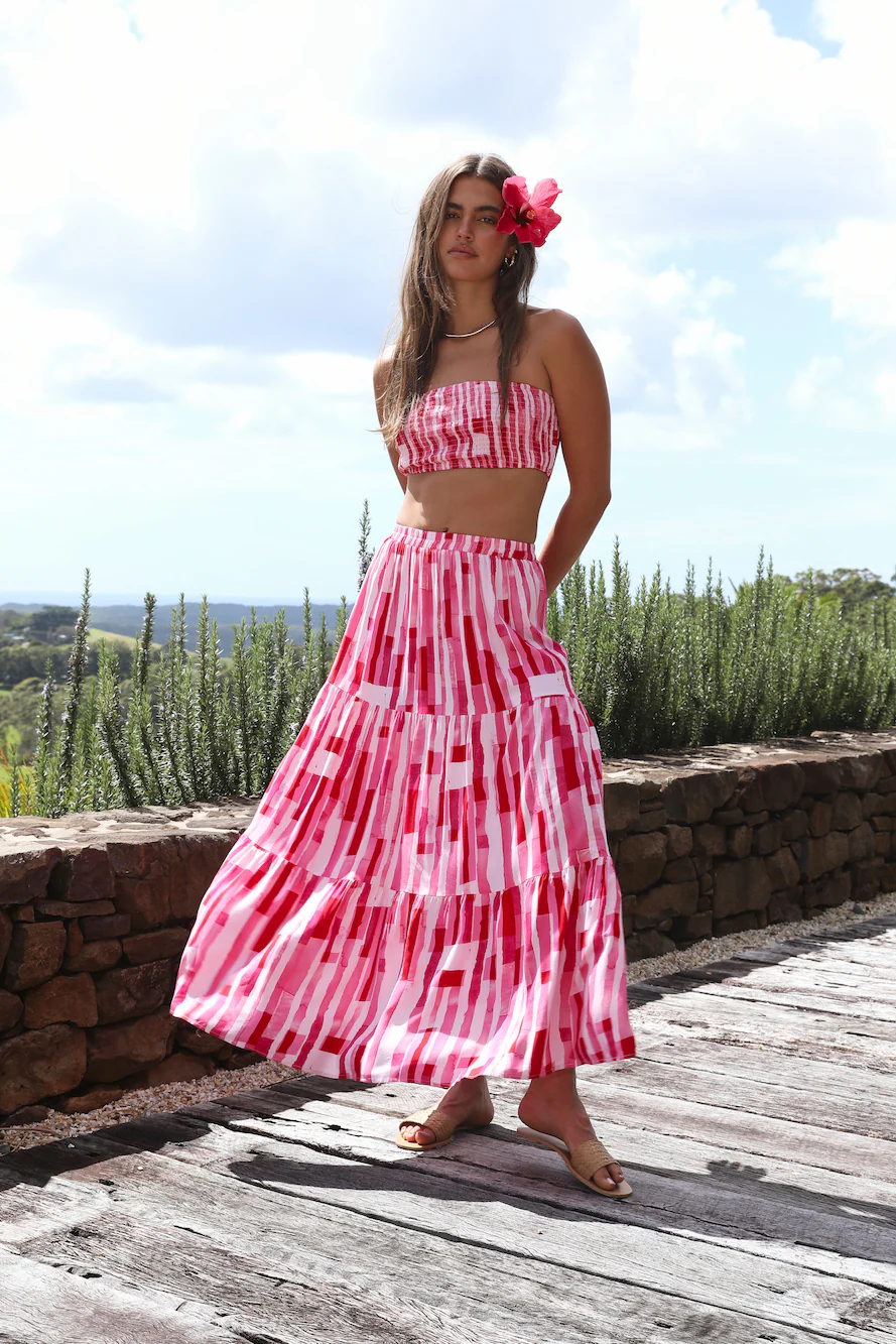 Platonic Crop Top Pink