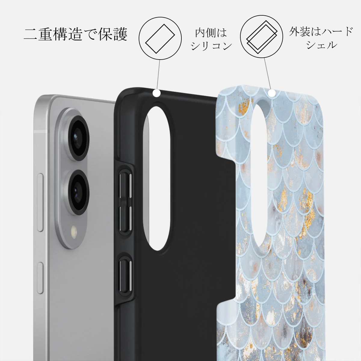 Mermaid Skin - Samsung Galaxy S25 Edge ケース