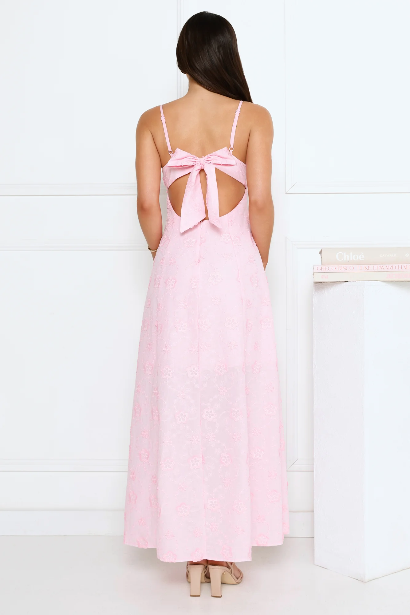 Soft Moonbeam Maxi Dress Pink - luluinthesky