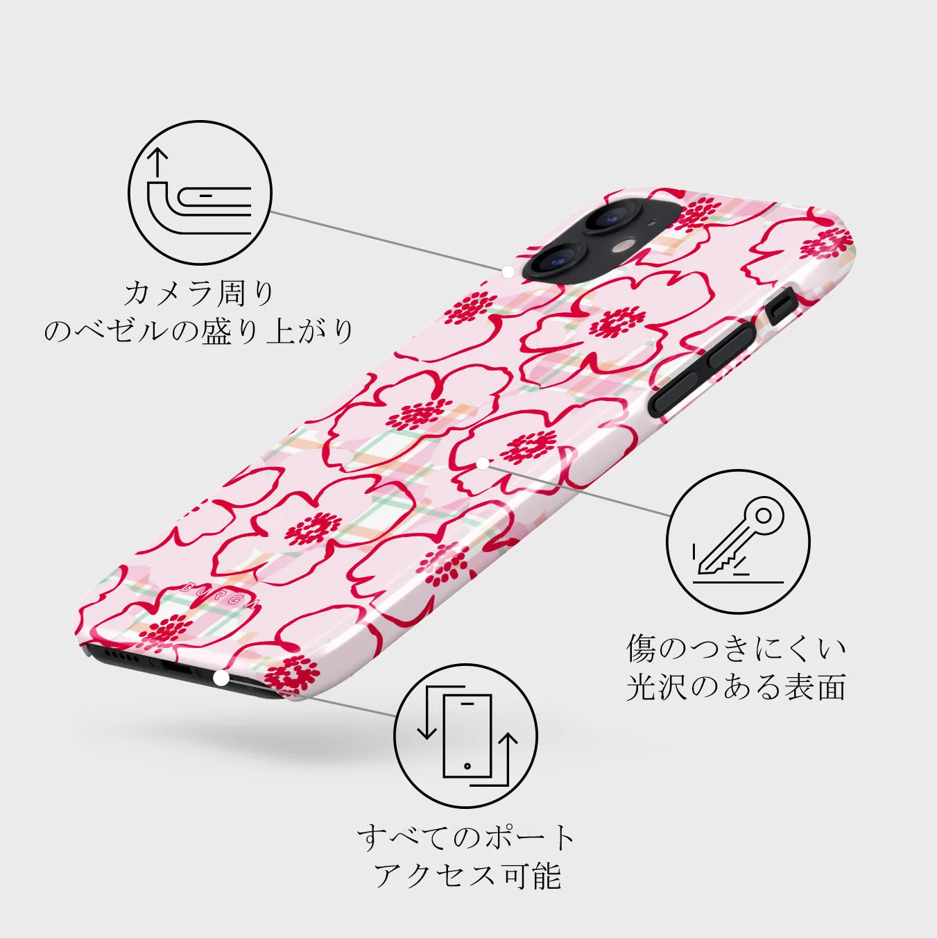 Flower Girl - iPhone 12 Mini ケース