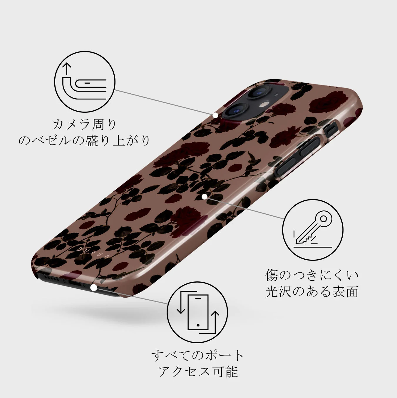 Main Character - iPhone 12 Mini ケース
