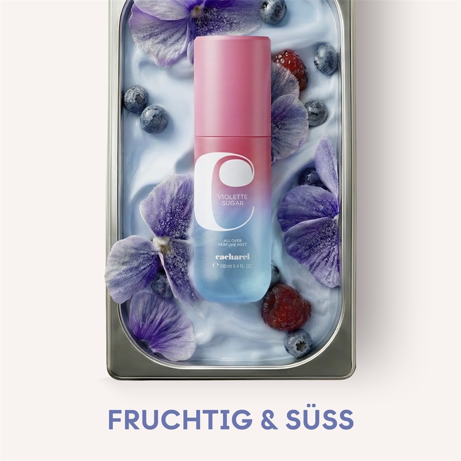 Cacharel Yummy Flowers Violette Sugar All Over Perfume Mist