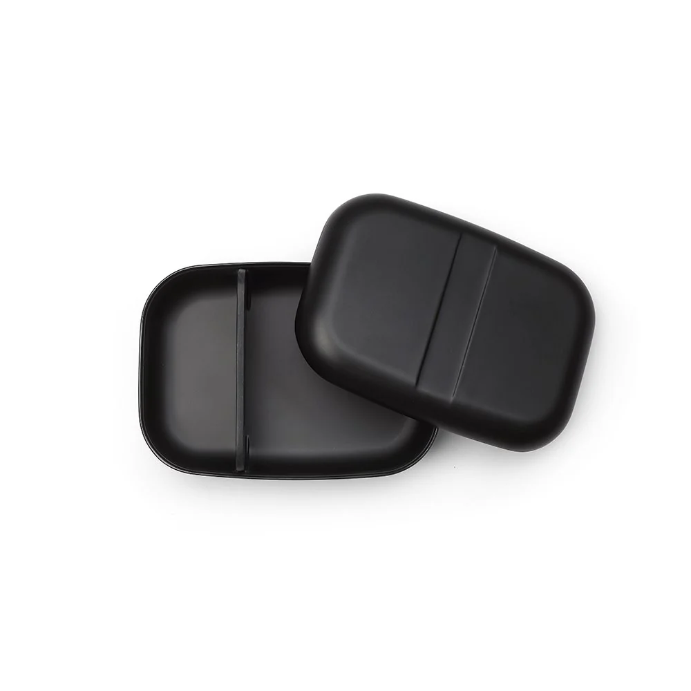 Vogeelle Rectangular Bento Lunch Box -  Black