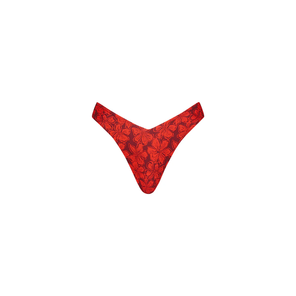 Y Cheeky Bikini Bottom - Sassy Sangria