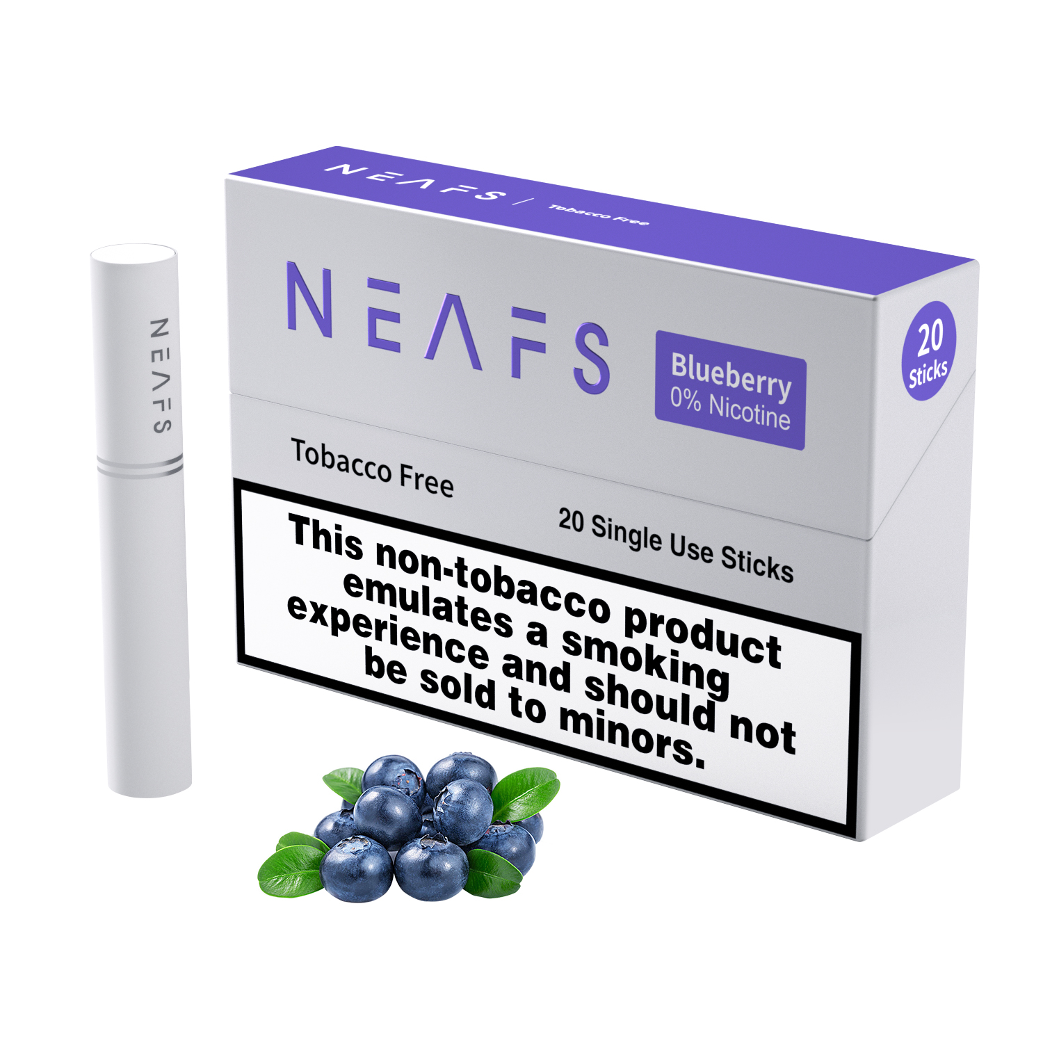 Neafs Tobacco Sticks – 0% Nicotine(One box - 200 pieces)
