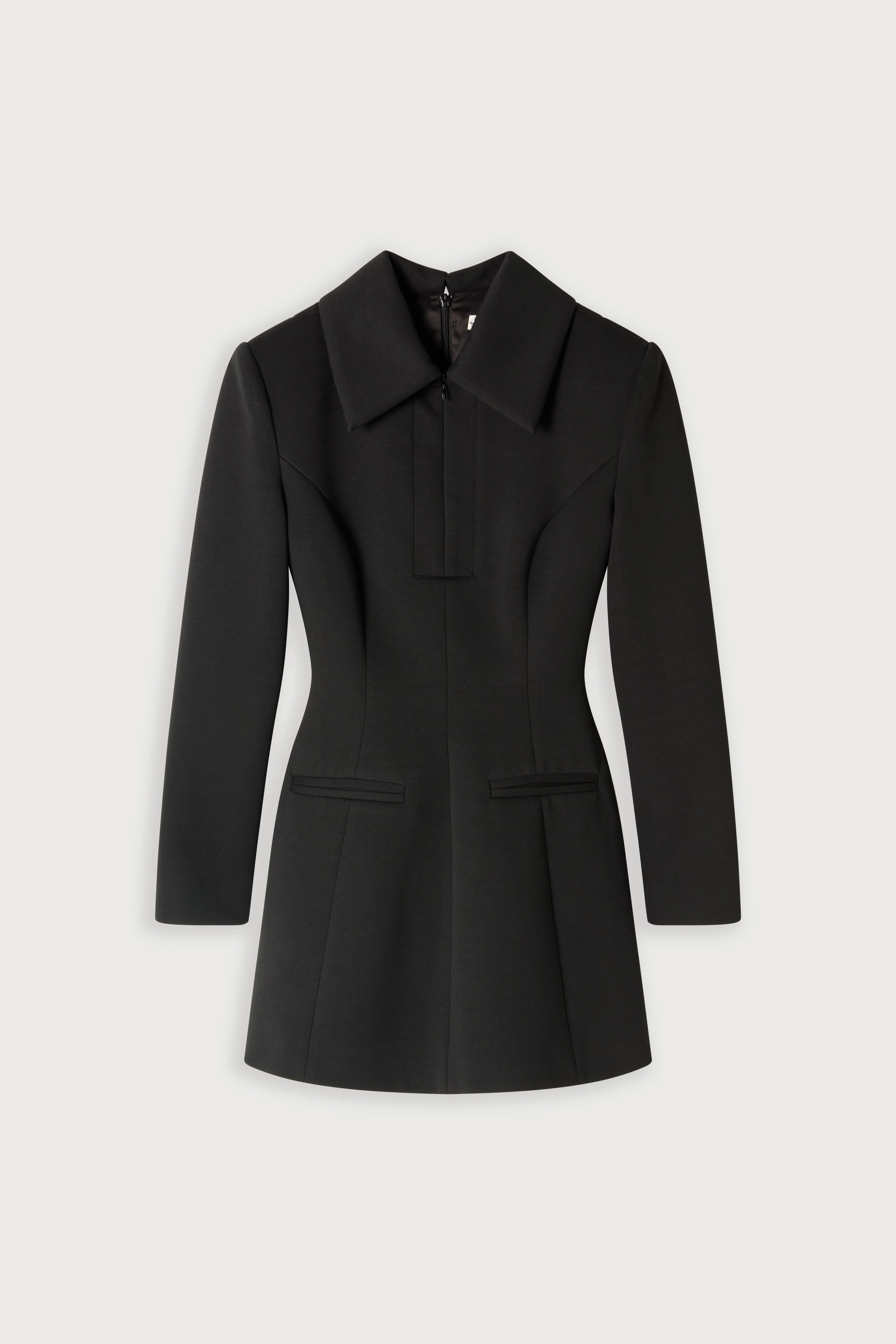 Zip Detail Mini Dress