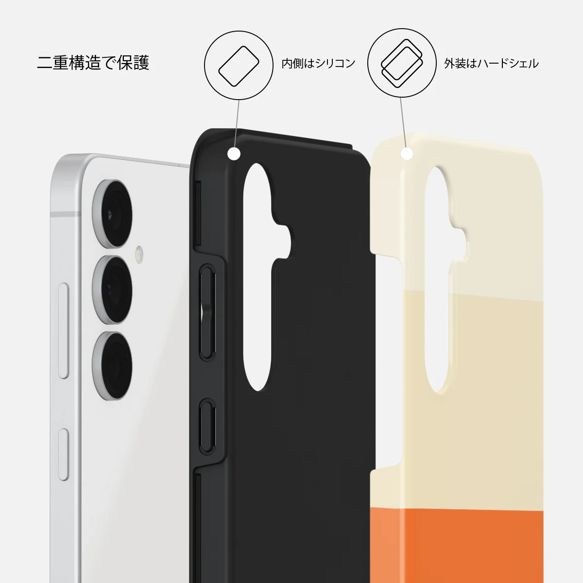 Triple Take - Samsung Galaxy S25 FE ケース
