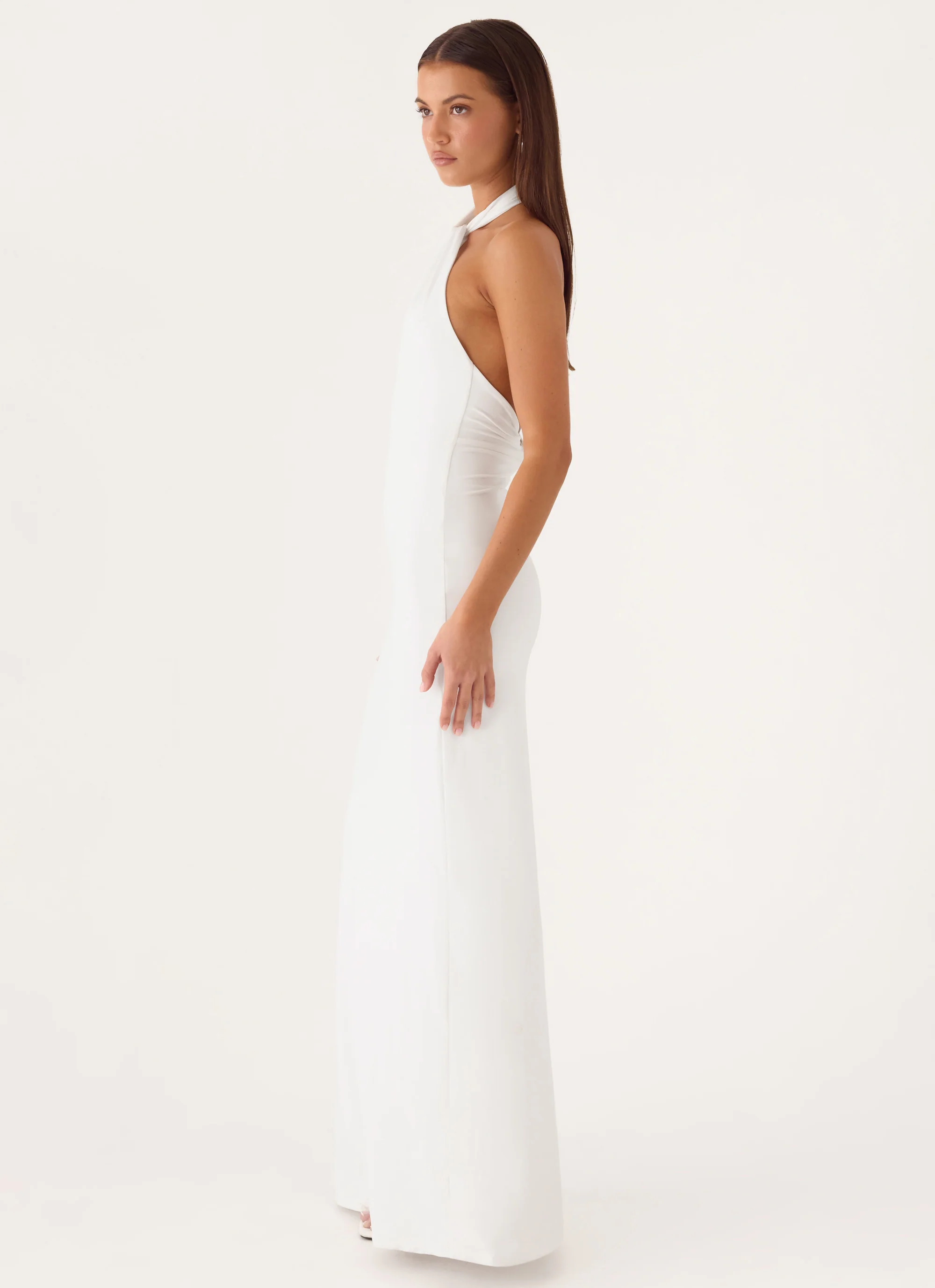 Rosanna Maxi Dress - White - luluinthesky