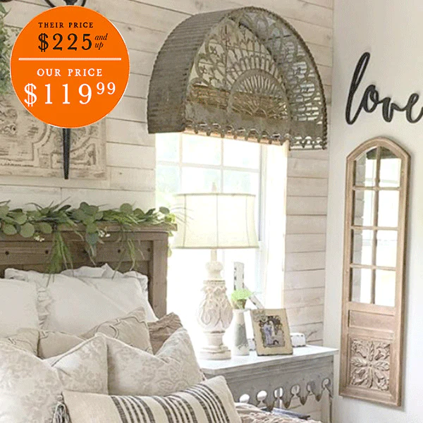 *HUGE* Metal Filigree Arch Relic