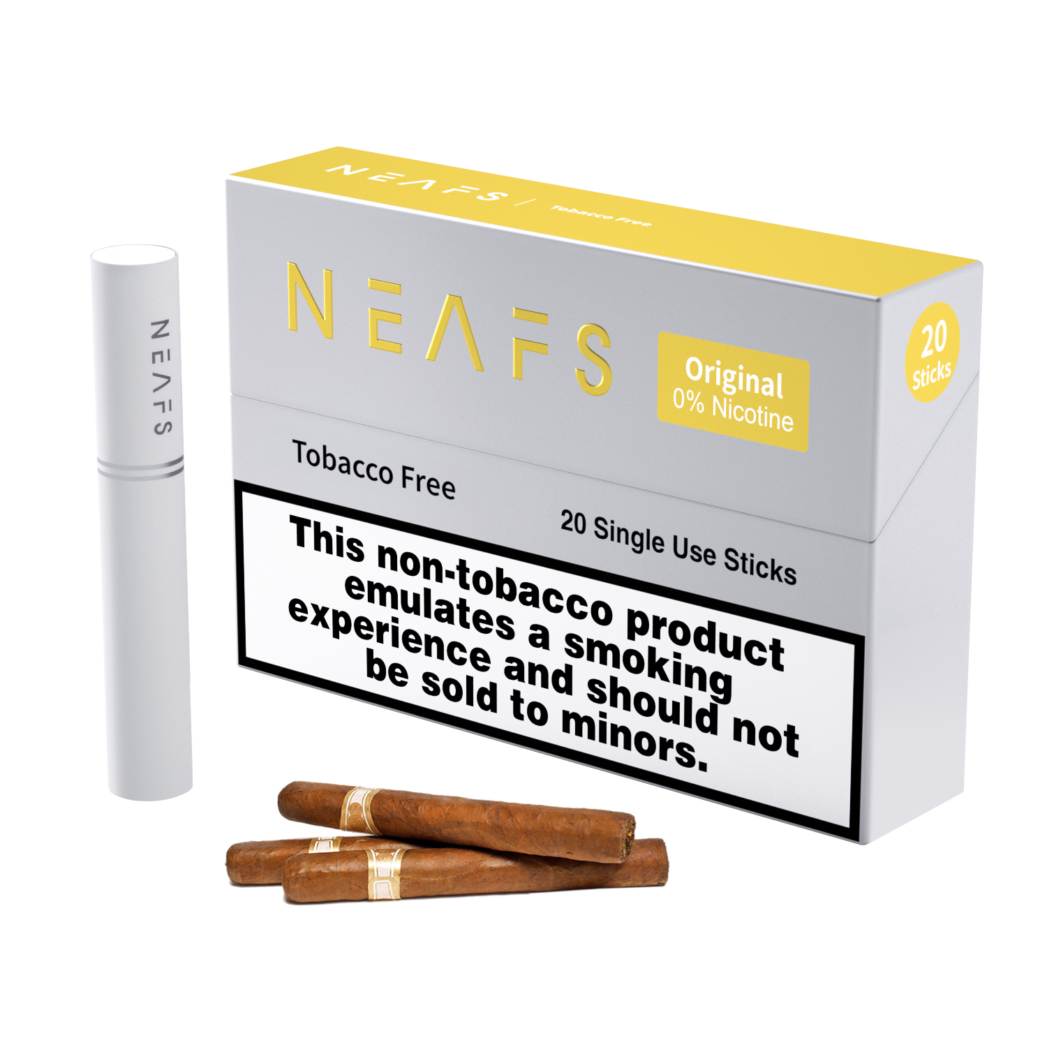 Neafs Tobacco Sticks – 0% Nicotine(One box - 200 pieces)