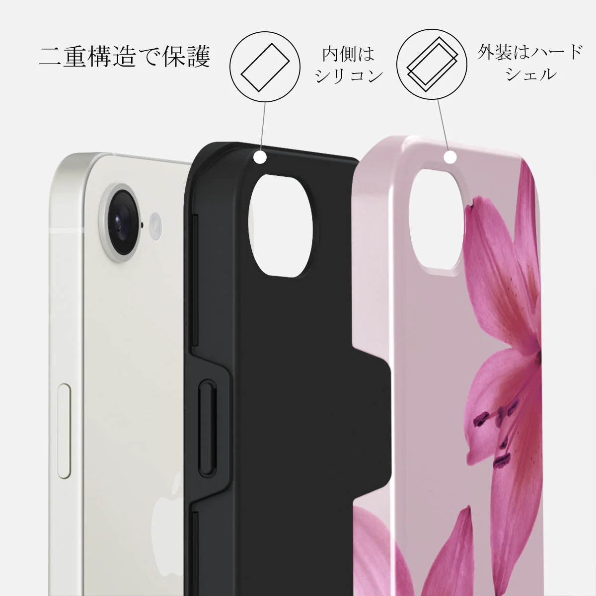 Fragile Beauty - iPhone 16e ケース