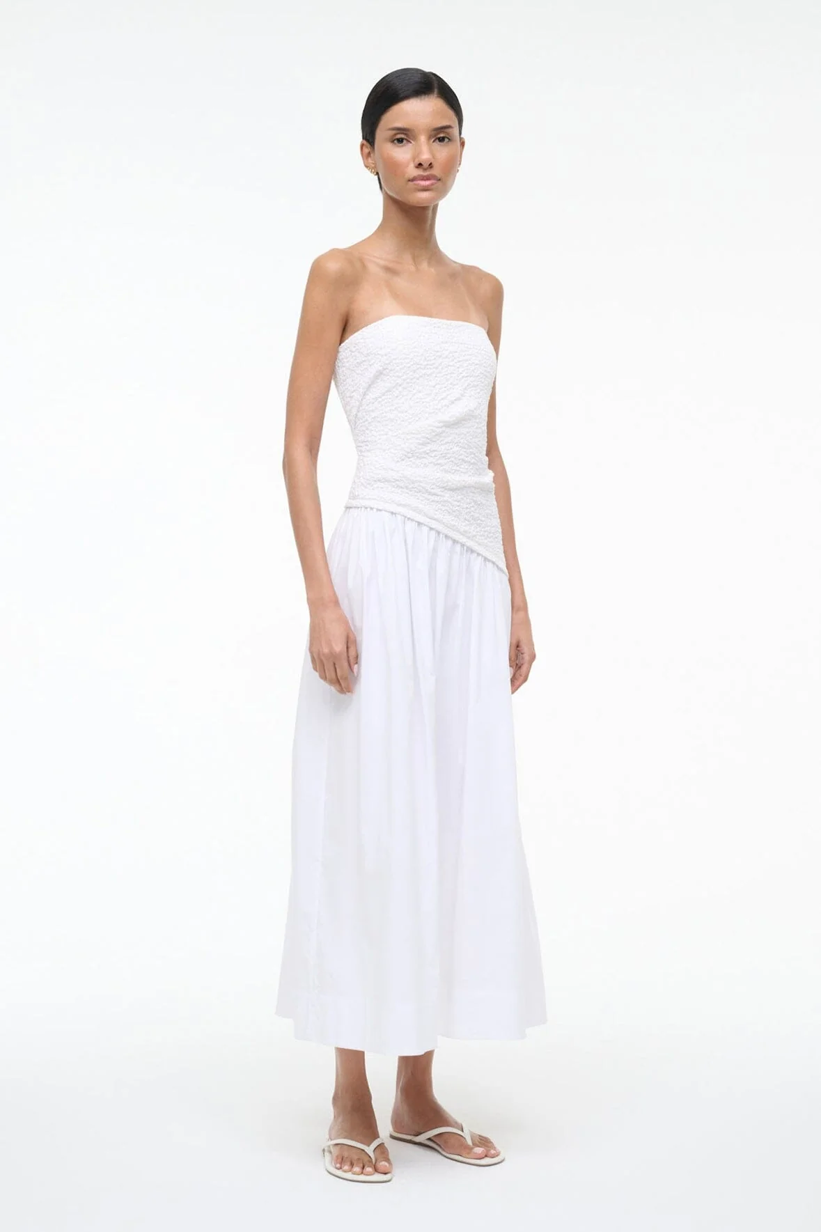 Nia Dress | White