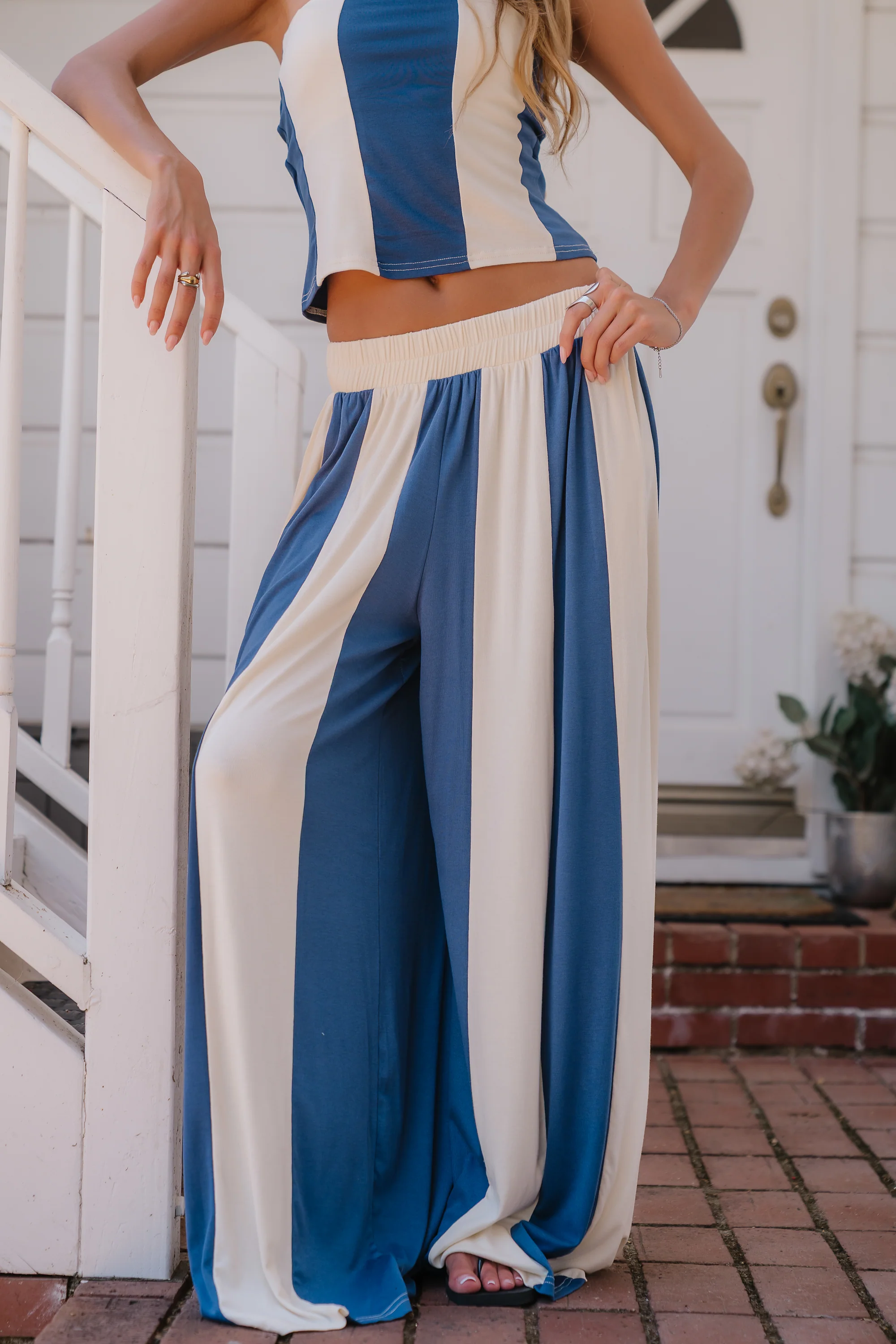 Harley Striped Baggy Pants - FINAL SALE